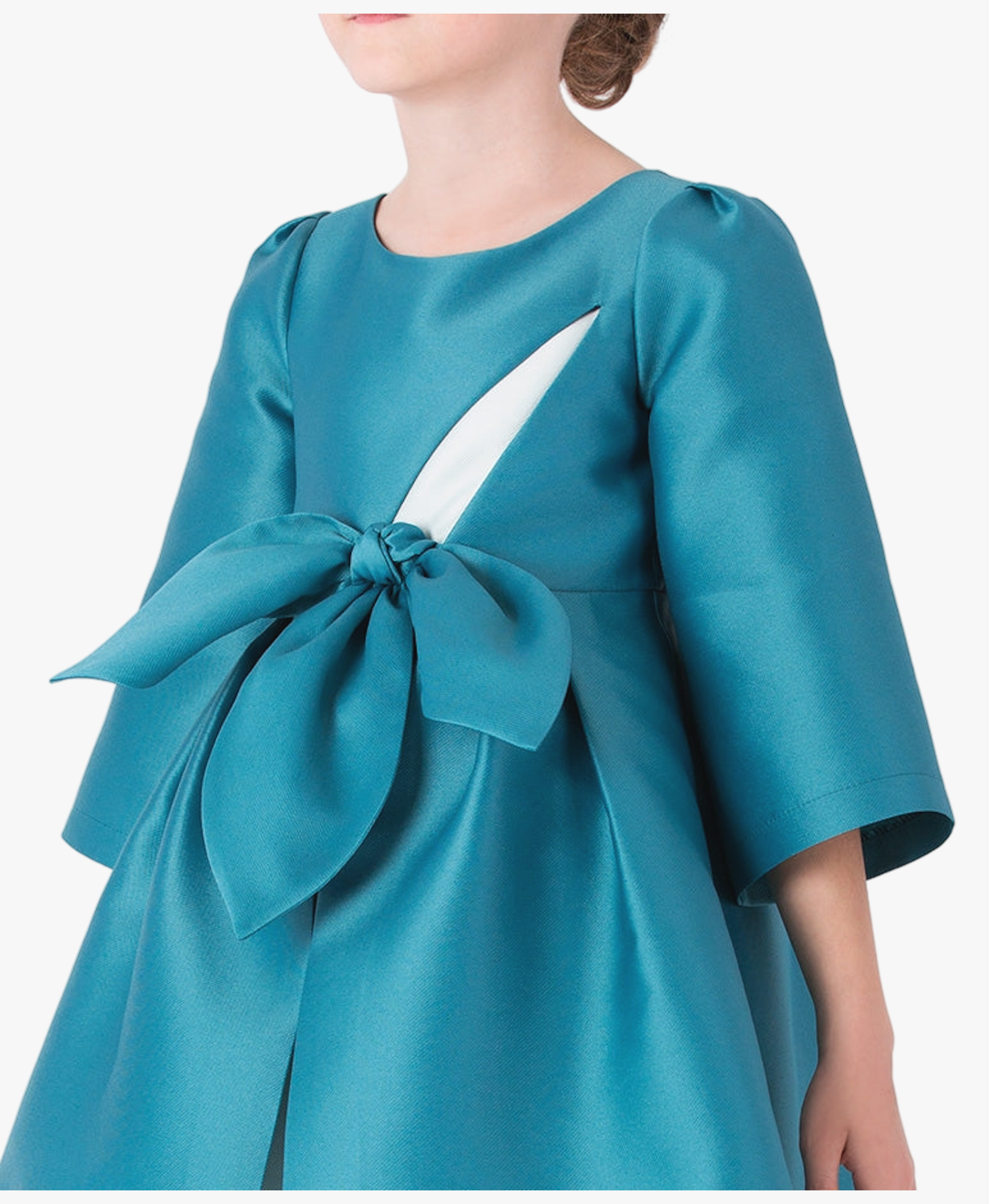 Exquisite Bow Girls Dress made by Mama Luma