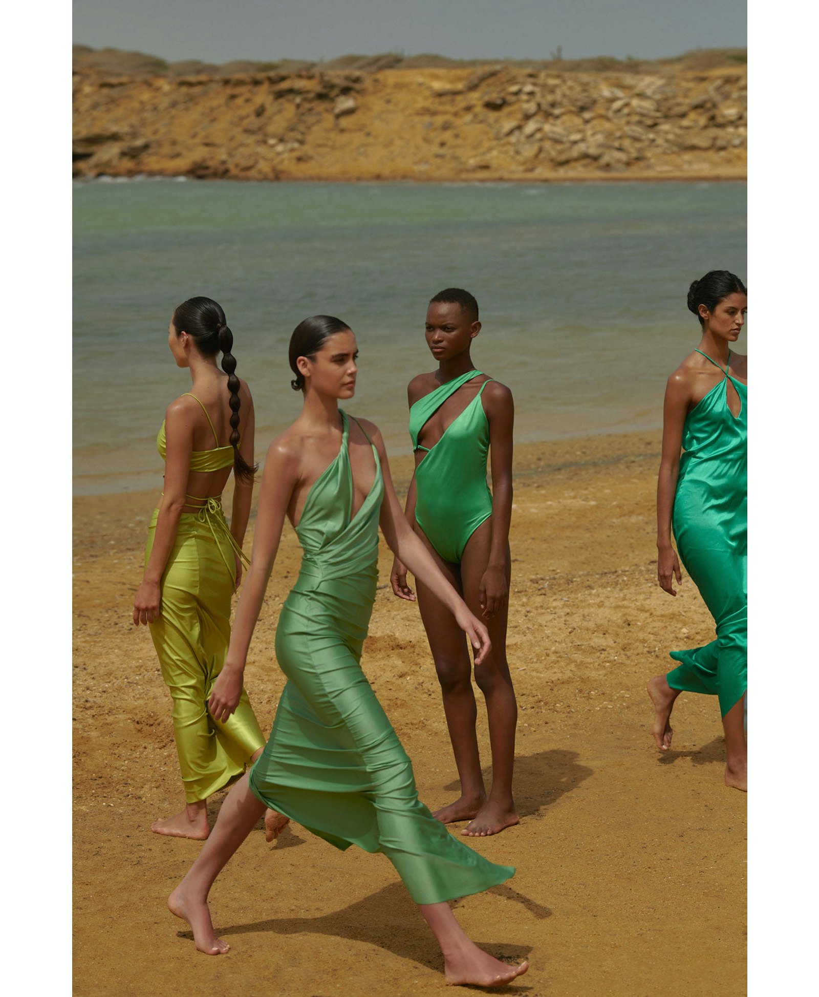 Lia Dress in Green made by BAOBAB