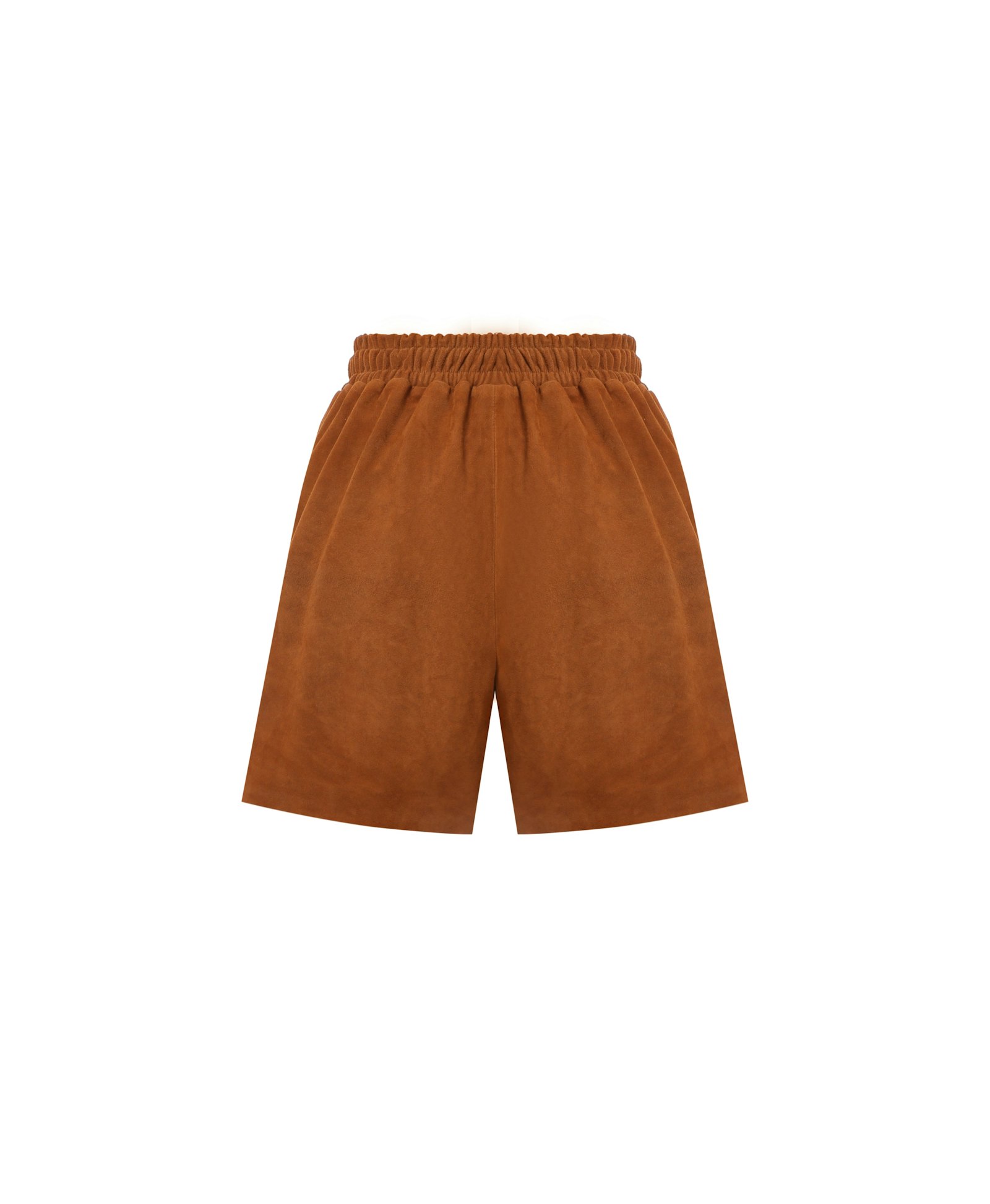 Suede loose shorts made by A.M.G