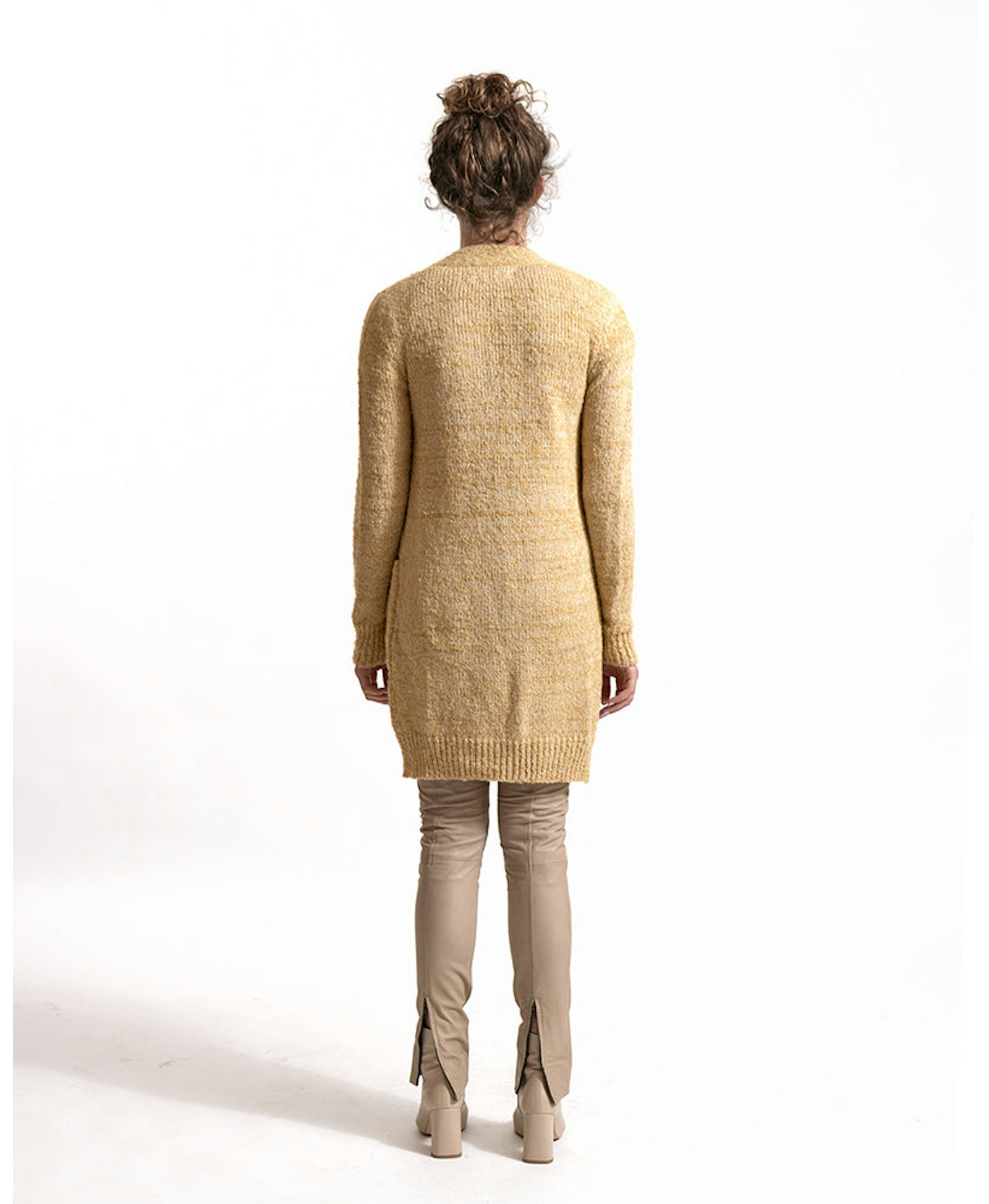 DALILA cardigan in Beige made by AYNI