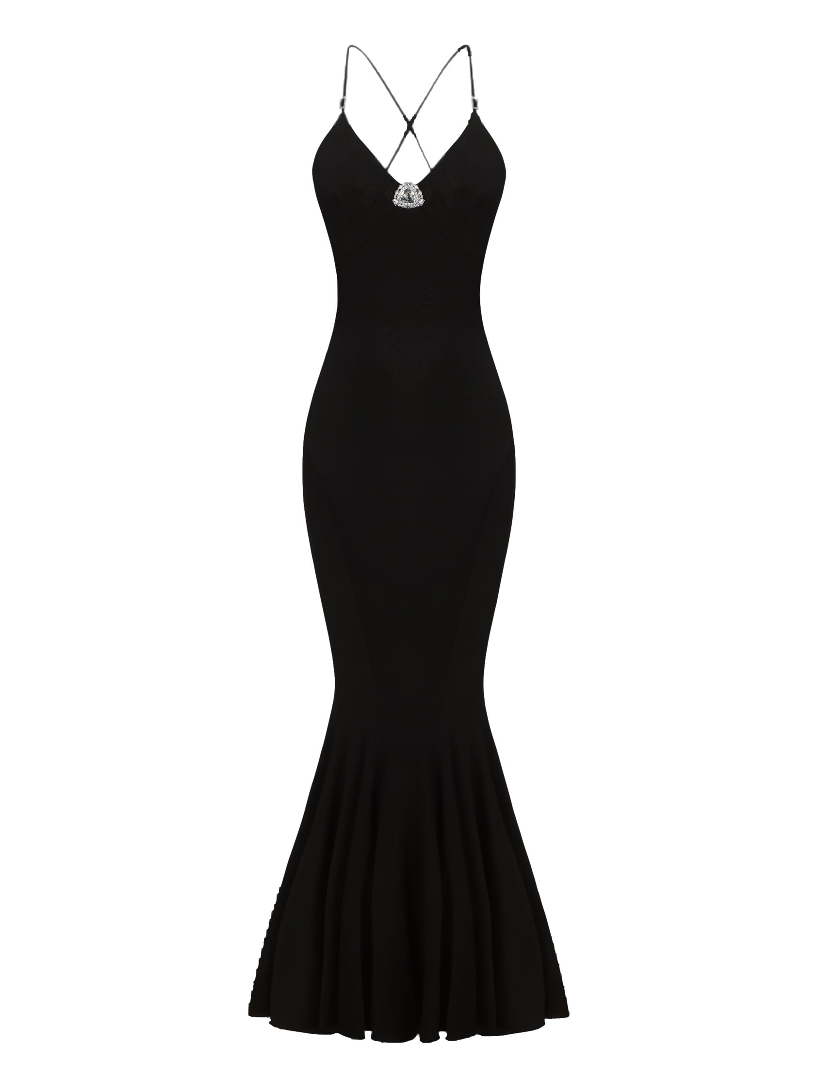 Shop Nana Jacqueline Tatiana Silk Diamond Dress (black) (final Sale)