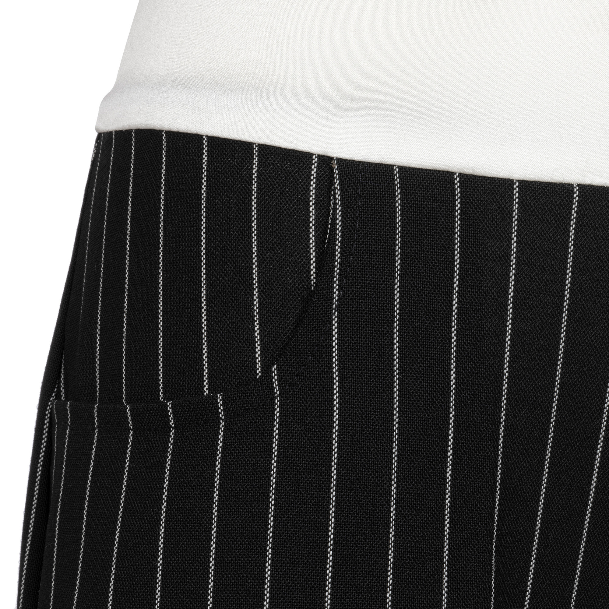 Shop Wiktoria Frankowska Striped Suit Pants