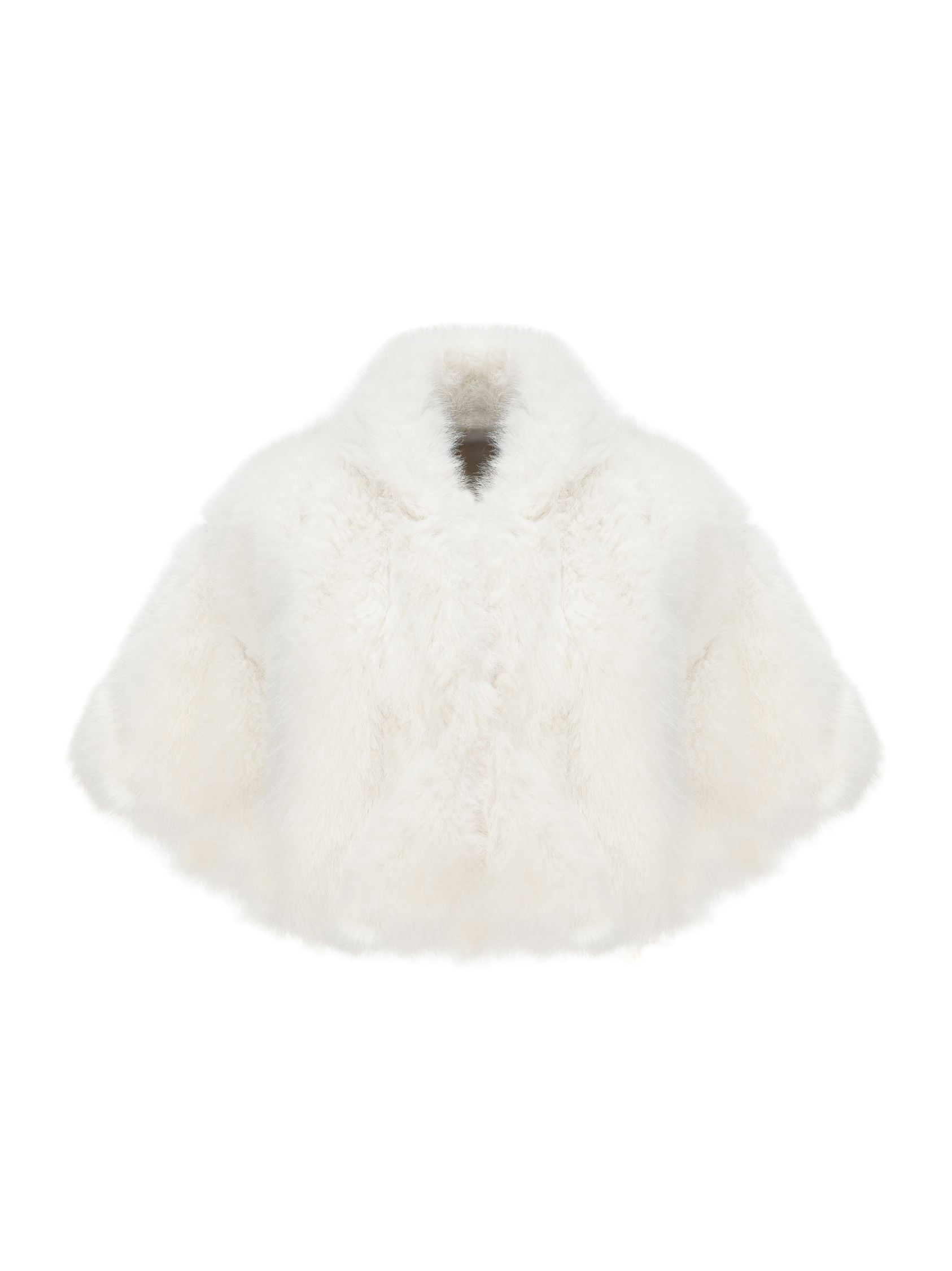 Nana Jacqueline Sophia Fur Coat (white)
