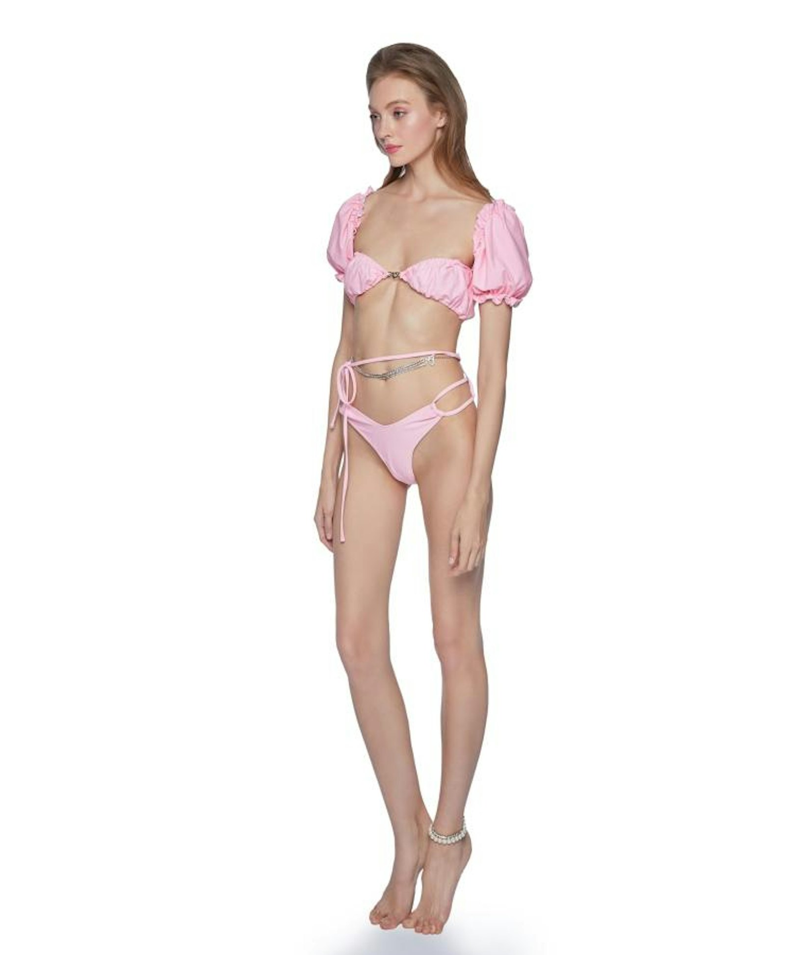 Pink Rosalita Bikini (Final Sale) made by Nana Jacqueline