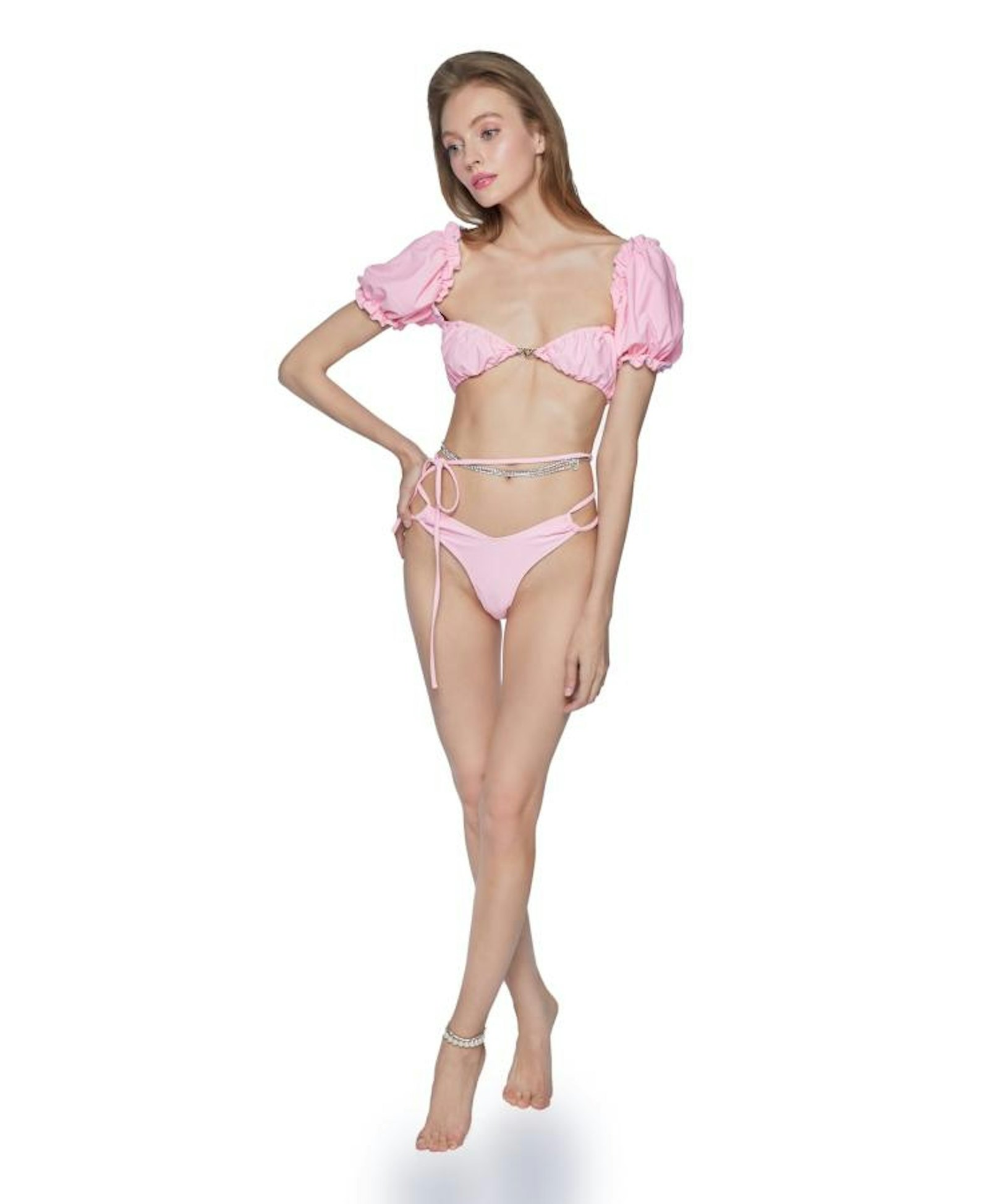 Pink Rosalita Bikini (Final Sale) made by Nana Jacqueline