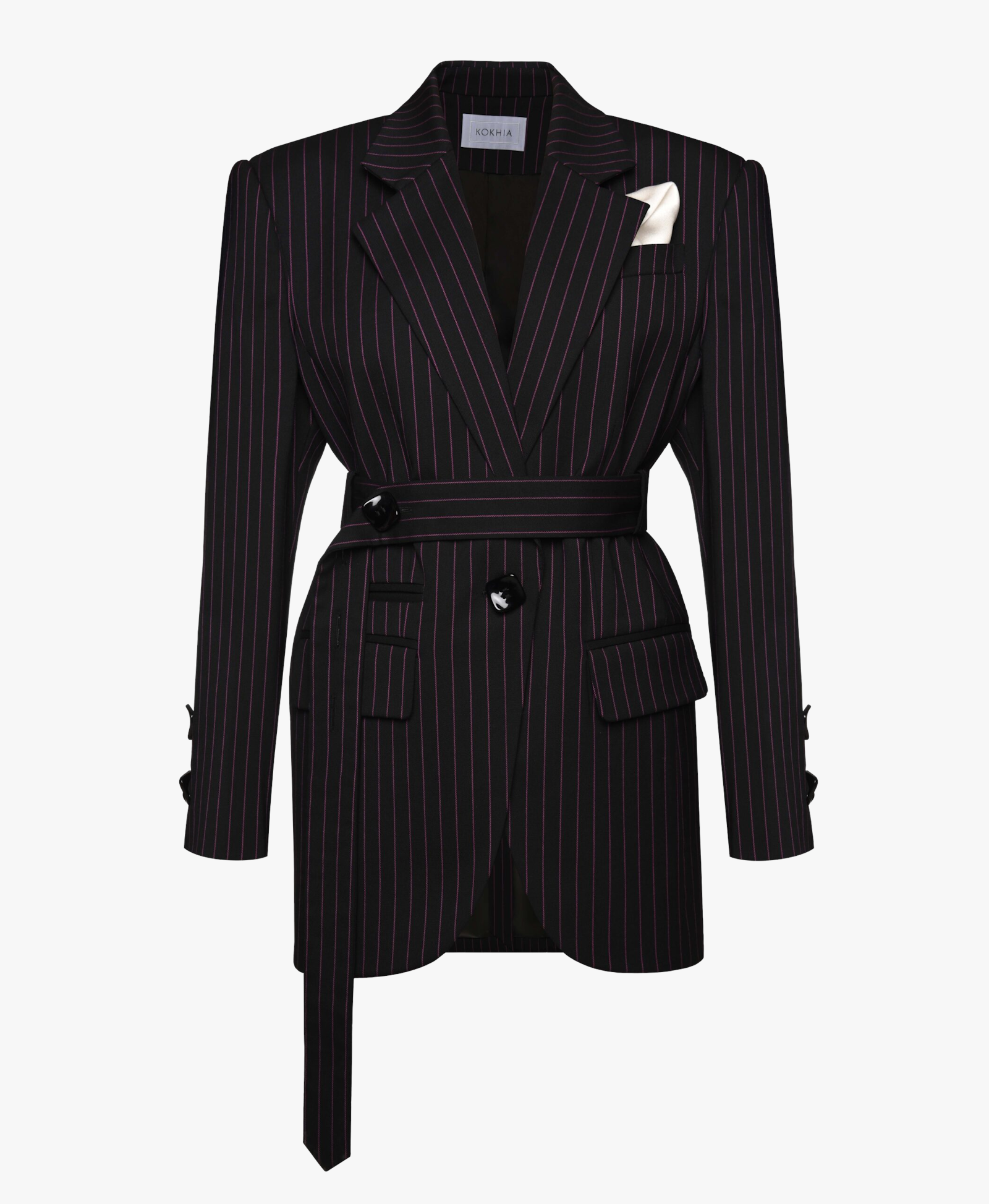 Pinstripe Blazer made by Maria Kokhia