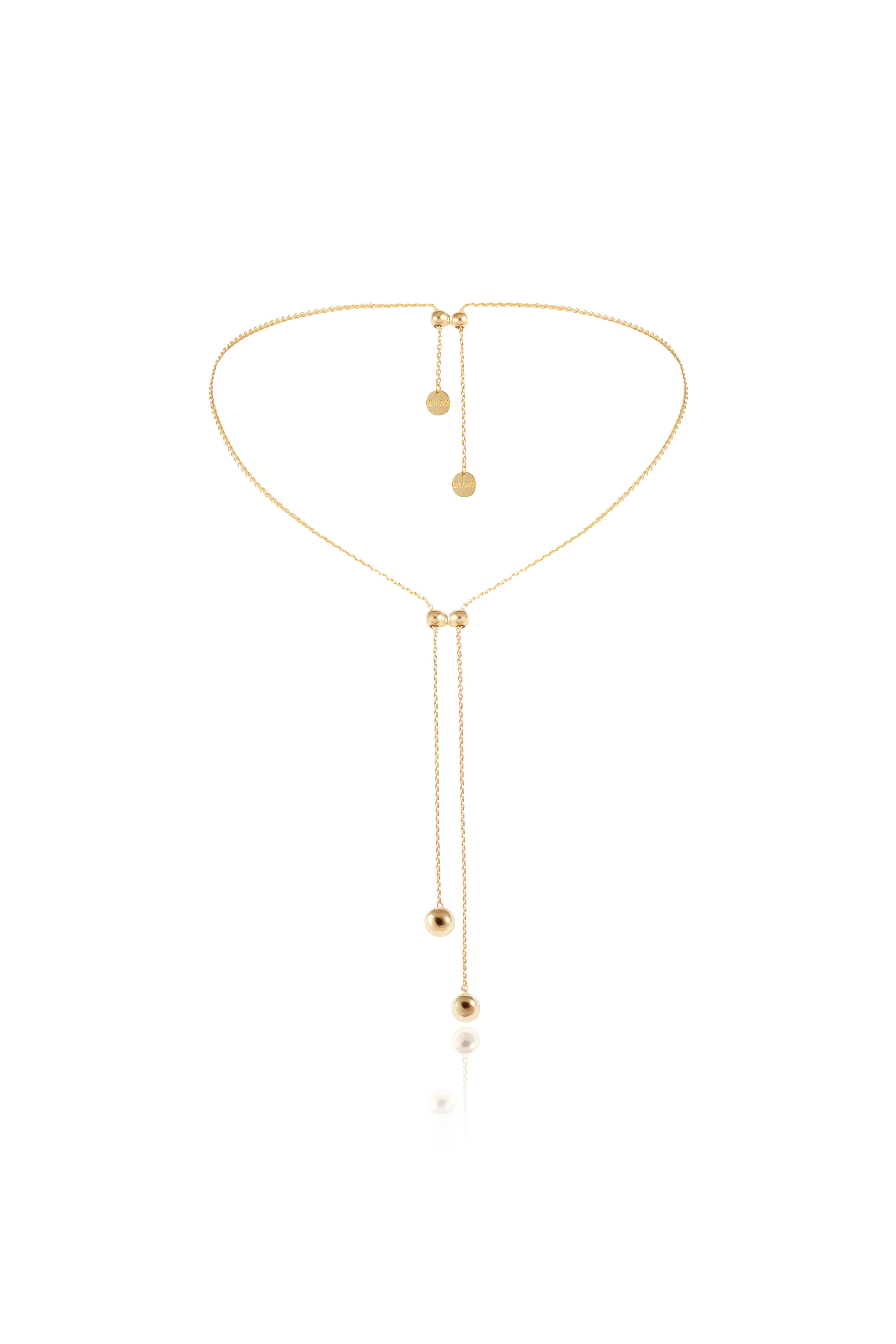 Orxata Jewelry Barcelona Transformer Necklace In Gold