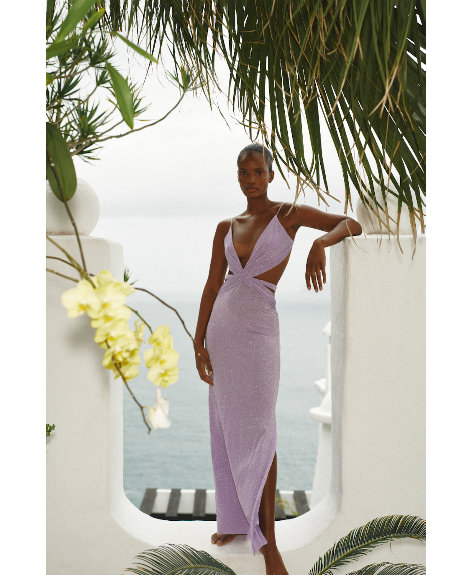 Arlett Dress in Purple made by BAOBAB