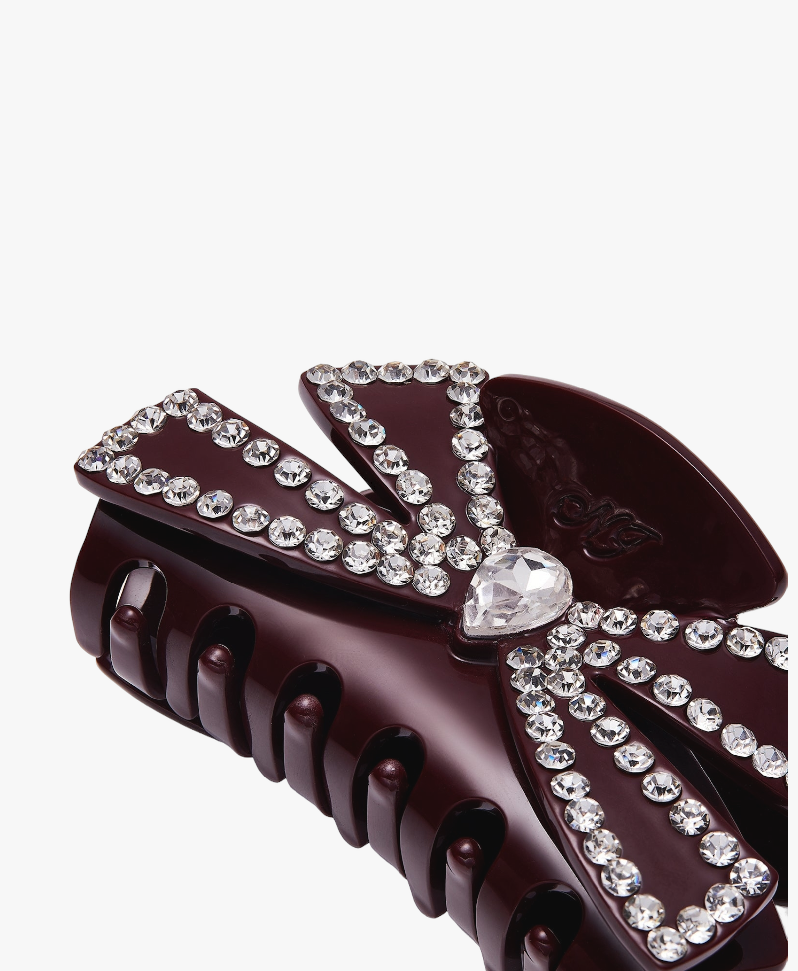 Rosaline Hair Clip (Red) made by Nana Jacqueline