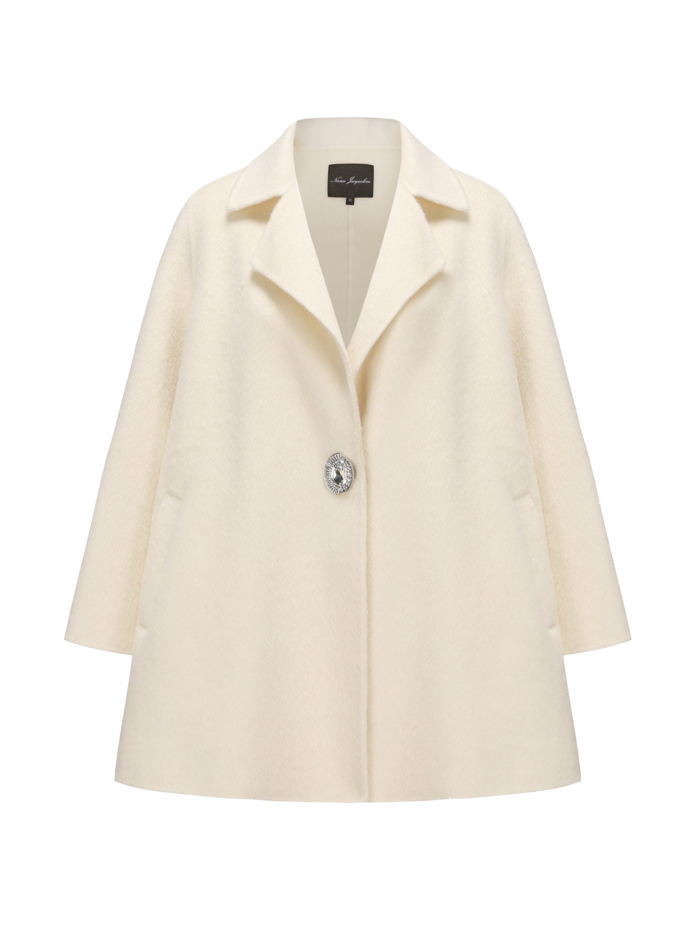 Shop Nana Jacqueline Olivia Coat In White