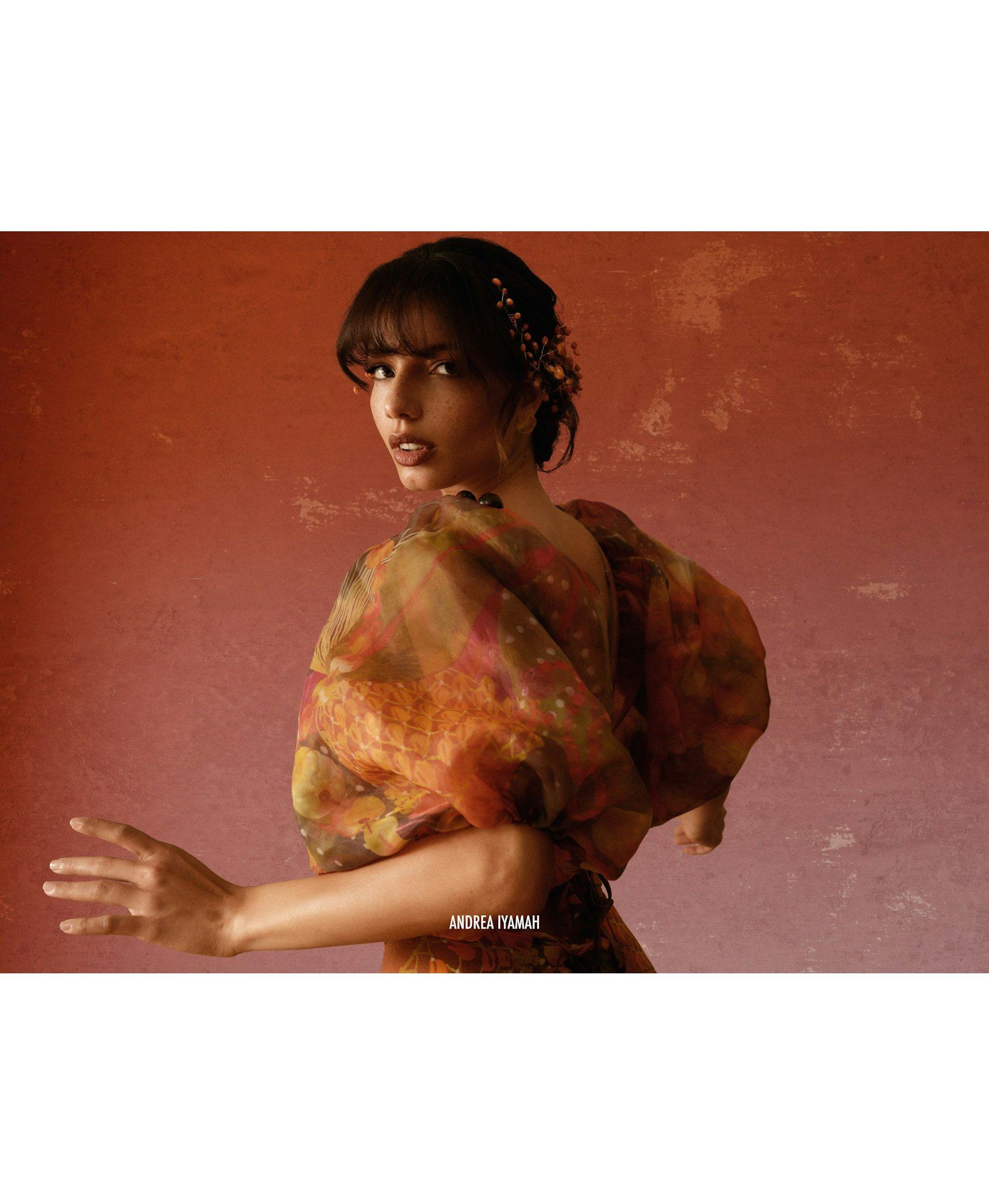 OMMA CROP TOP - KOLA PRINT made by Andrea Iyamah