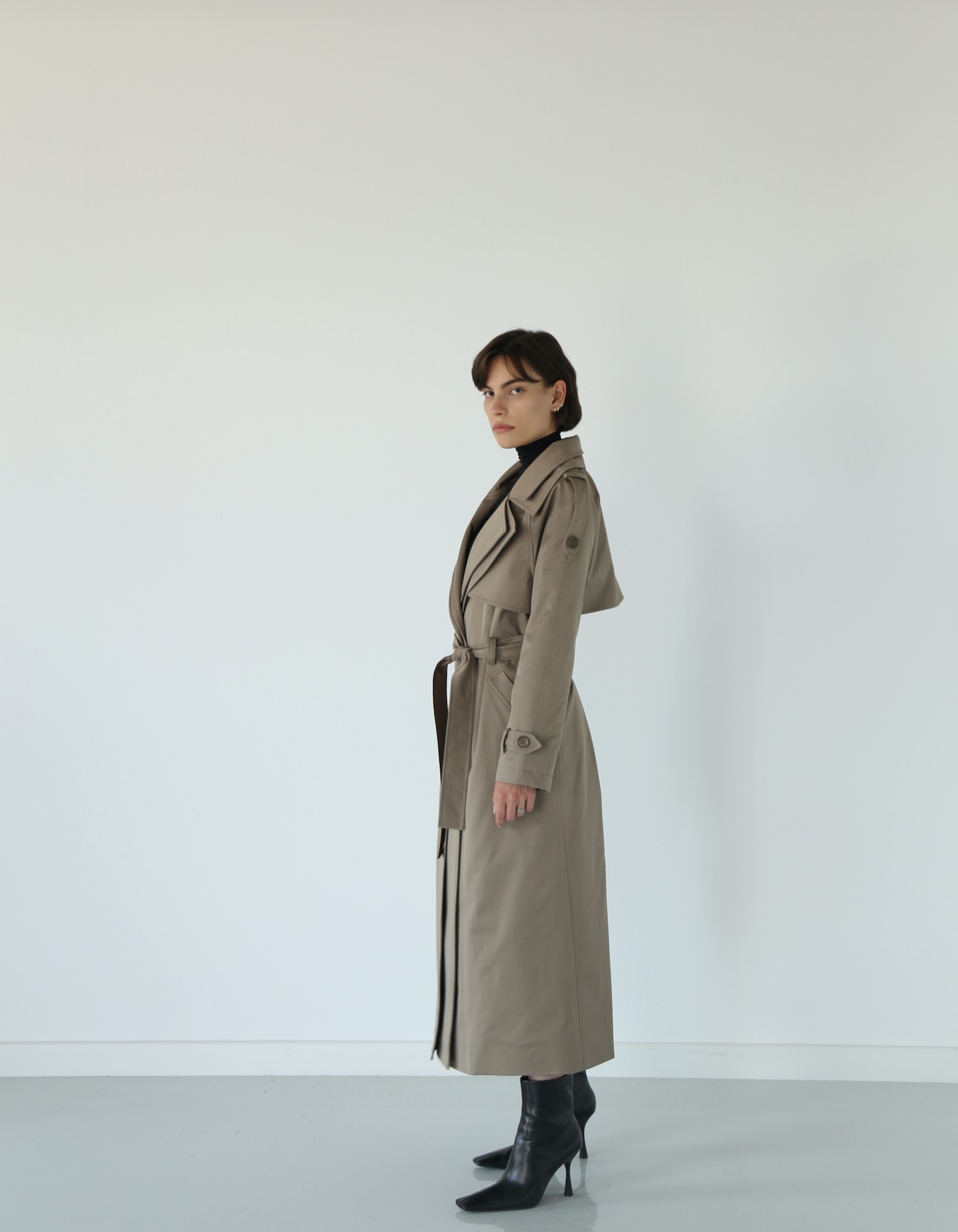 Shop Maet Ares Trench Coat