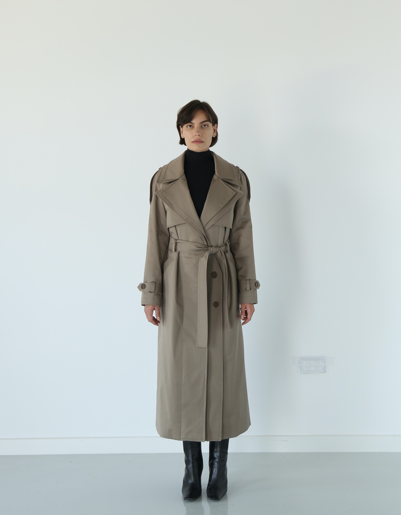 Shop Maet Ares Trench Coat