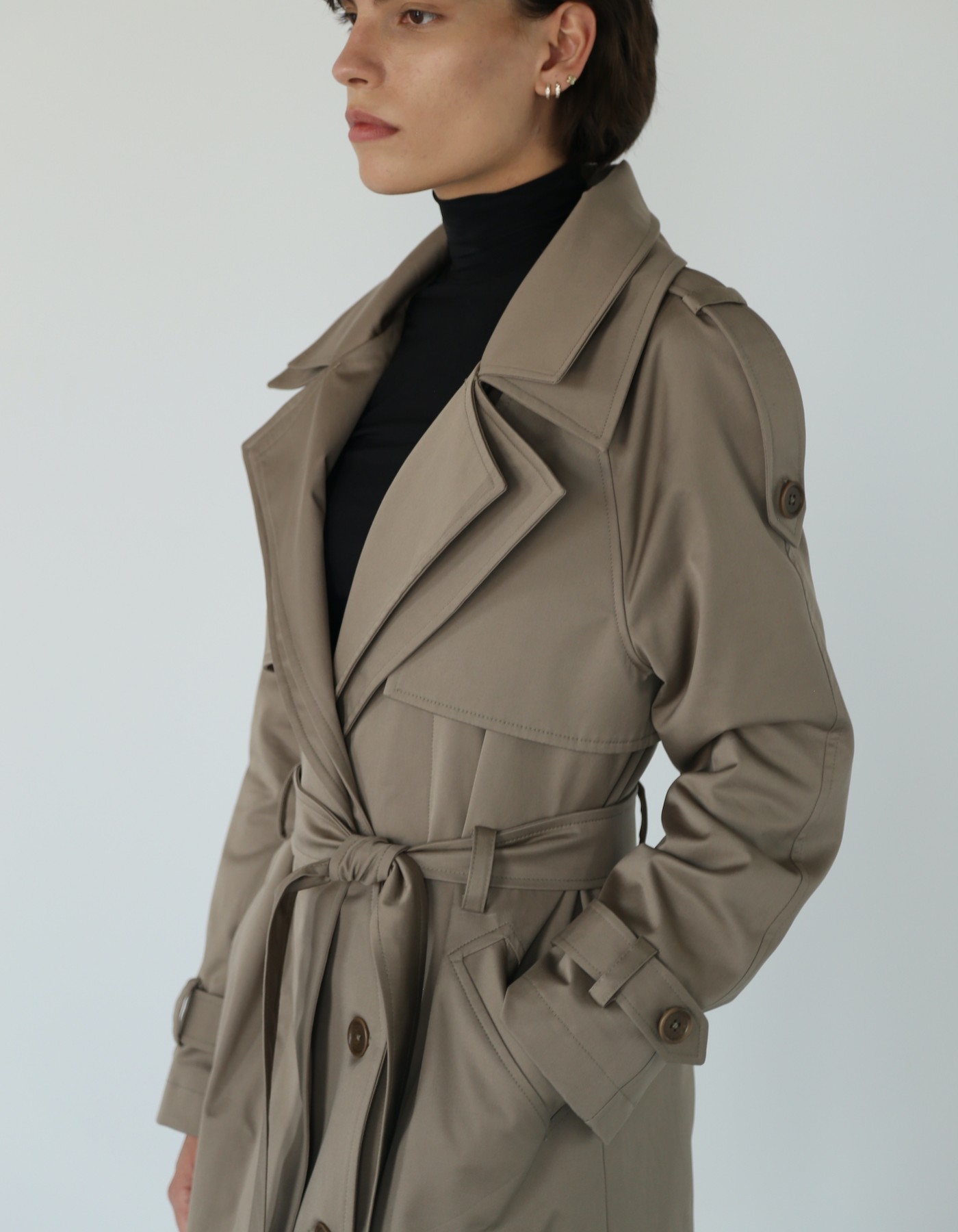 Shop Maet Ares Trench Coat