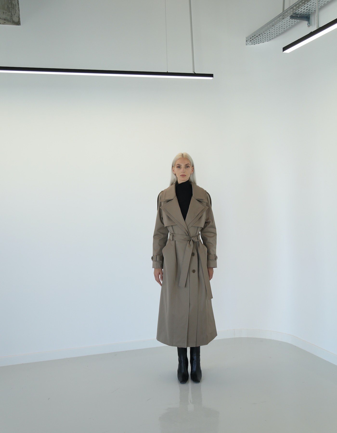 Shop Maet Ares Trench Coat