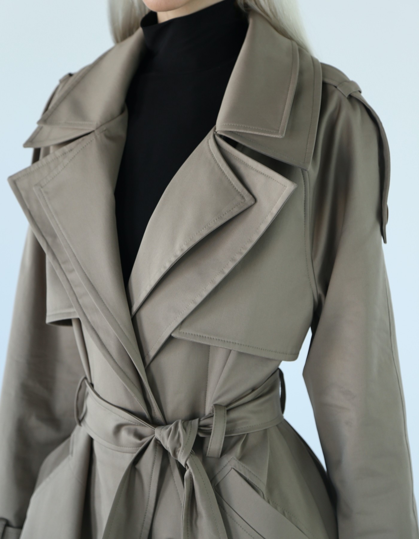 Shop Maet Ares Trench Coat