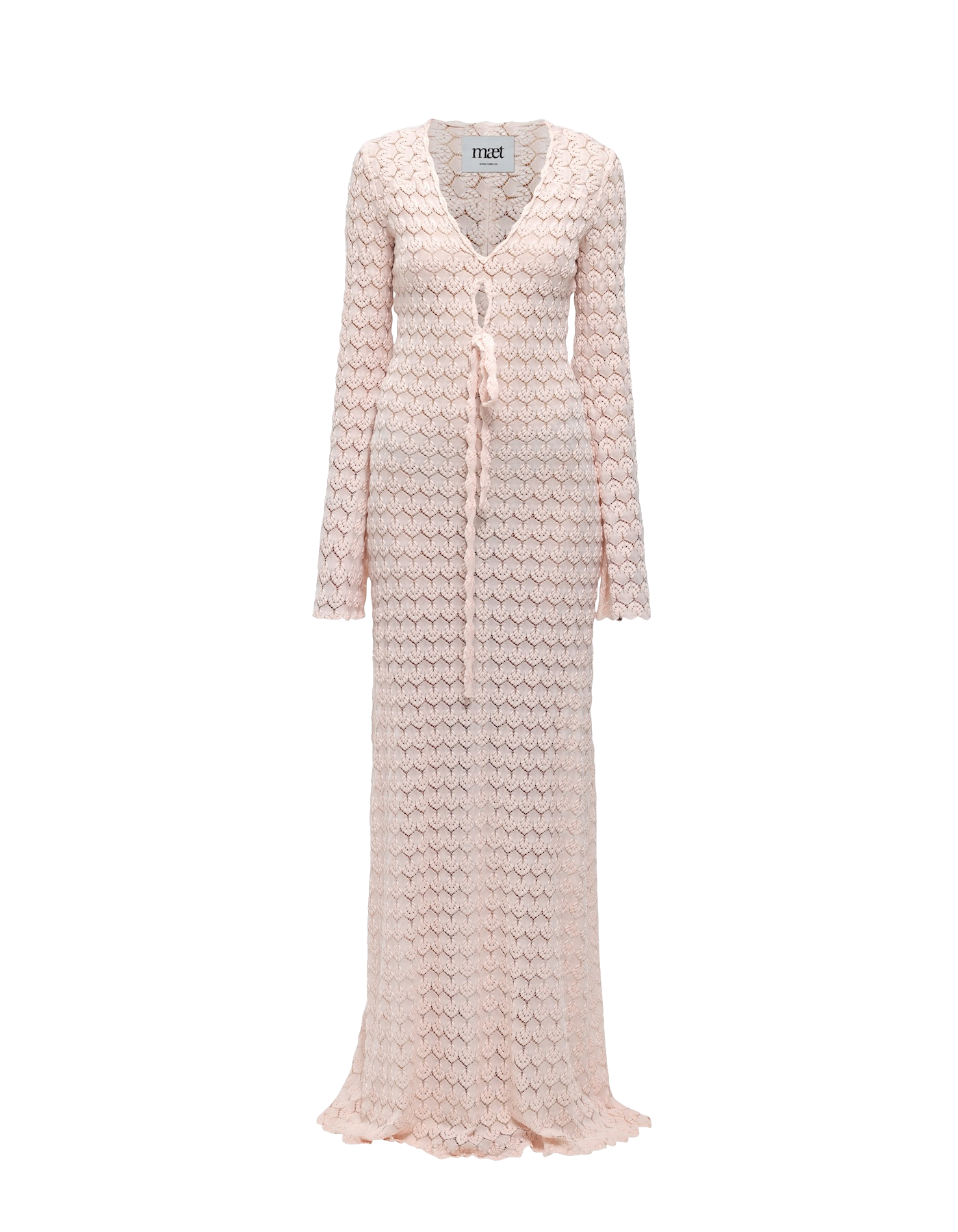 Shop Maet Ejona Pink Knit Dress