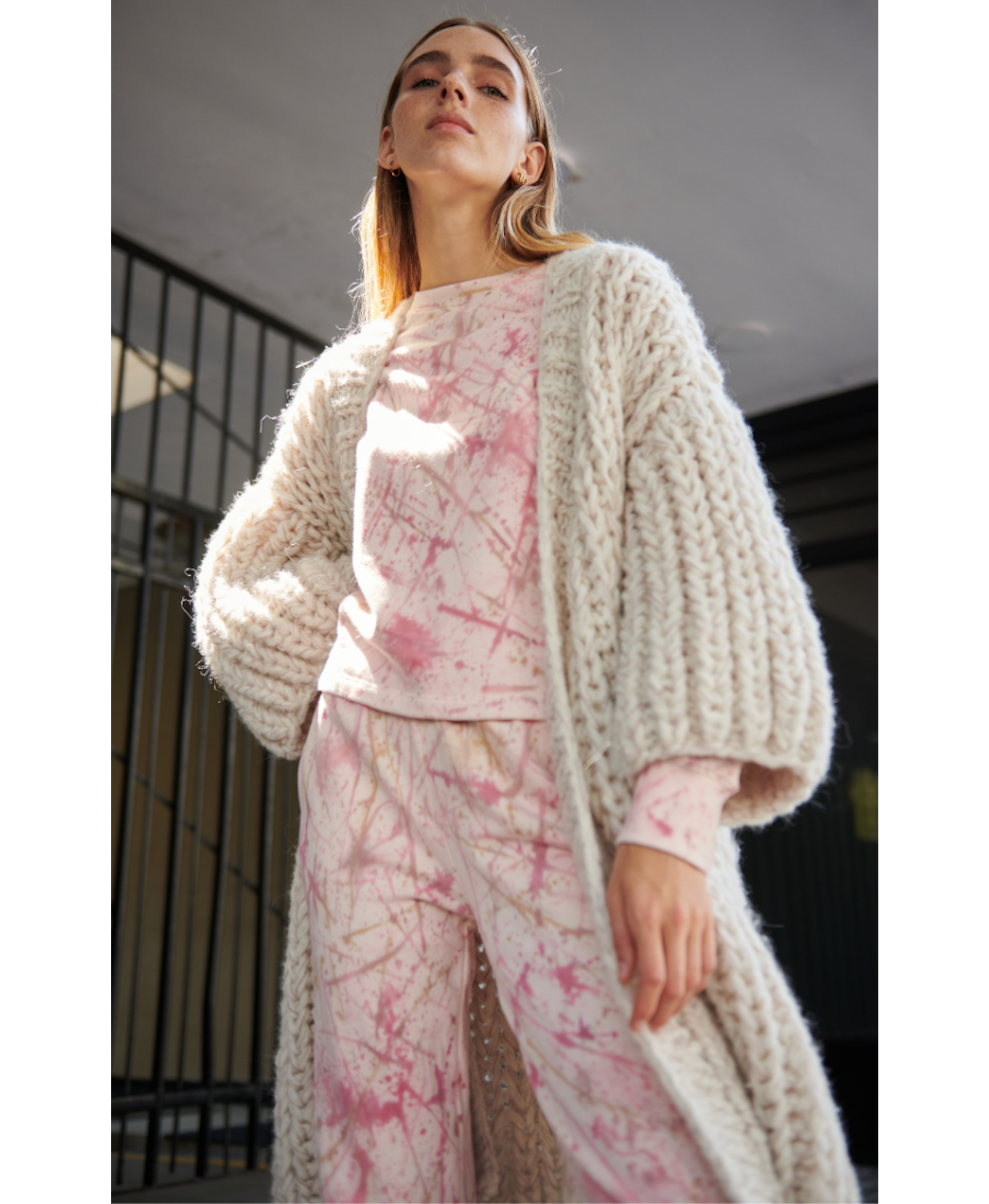 Kay Pacha Set in Pink made by AYNI