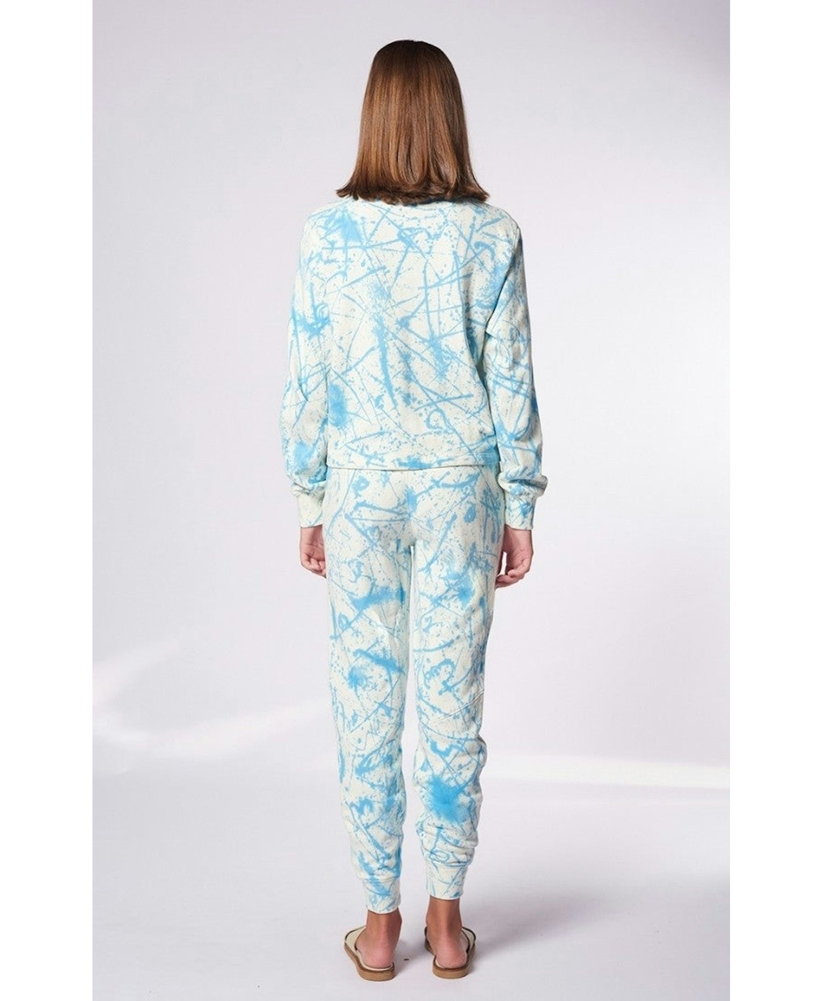 Kay Pacha Set in Blue made by AYNI