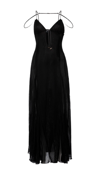 Divalo Nisha Long Dress In Black