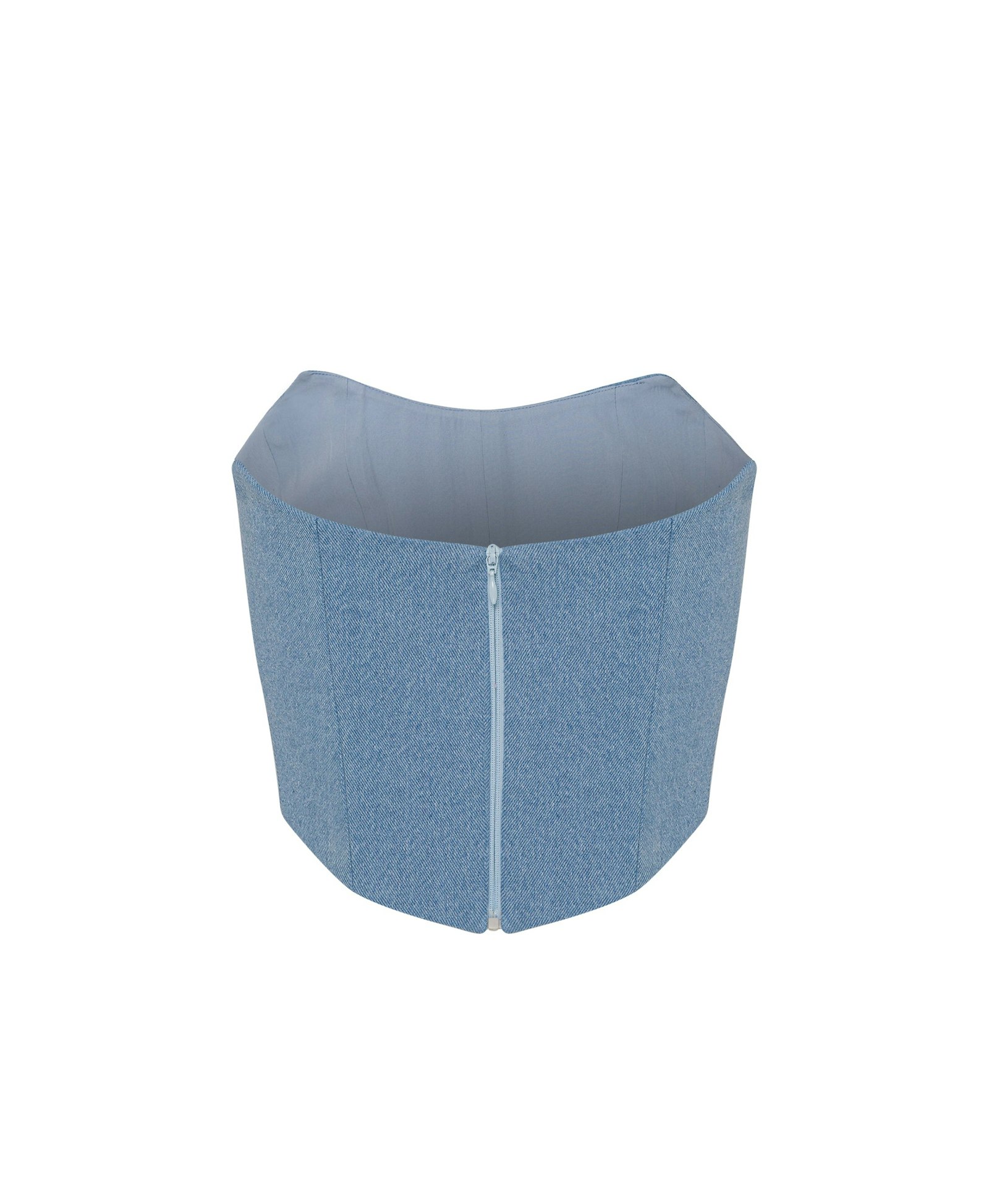 Denim Corset Top made by ONORI