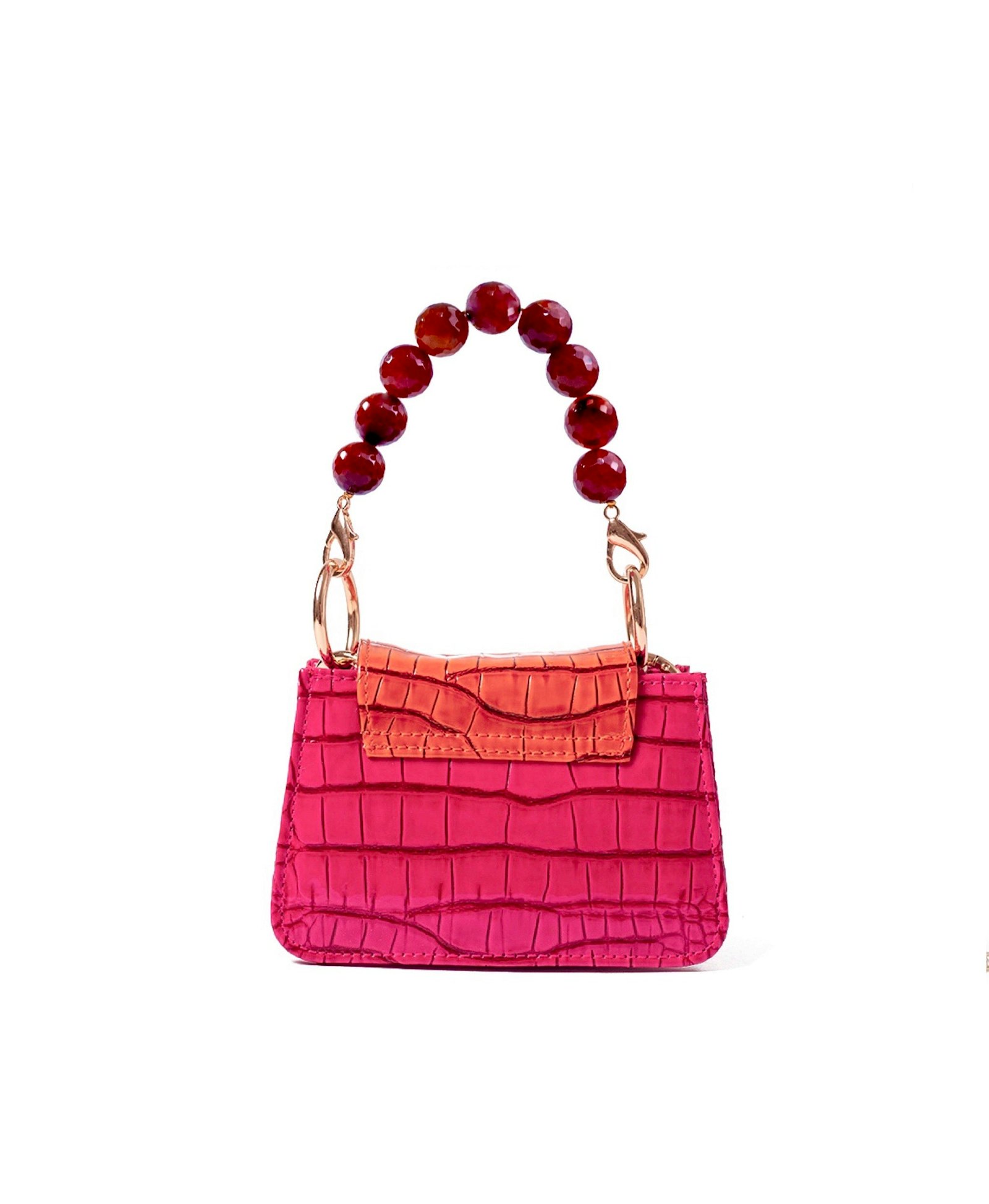 Horra - Orange x Fushia - Mini bag made by ALIEL