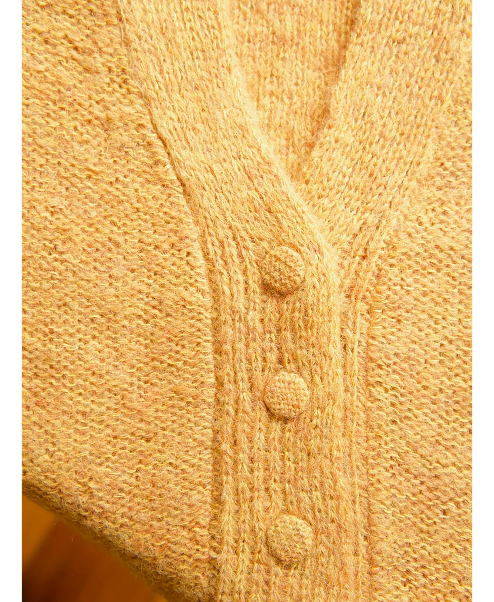 JORDAN cardigan in Orange made by AYNI