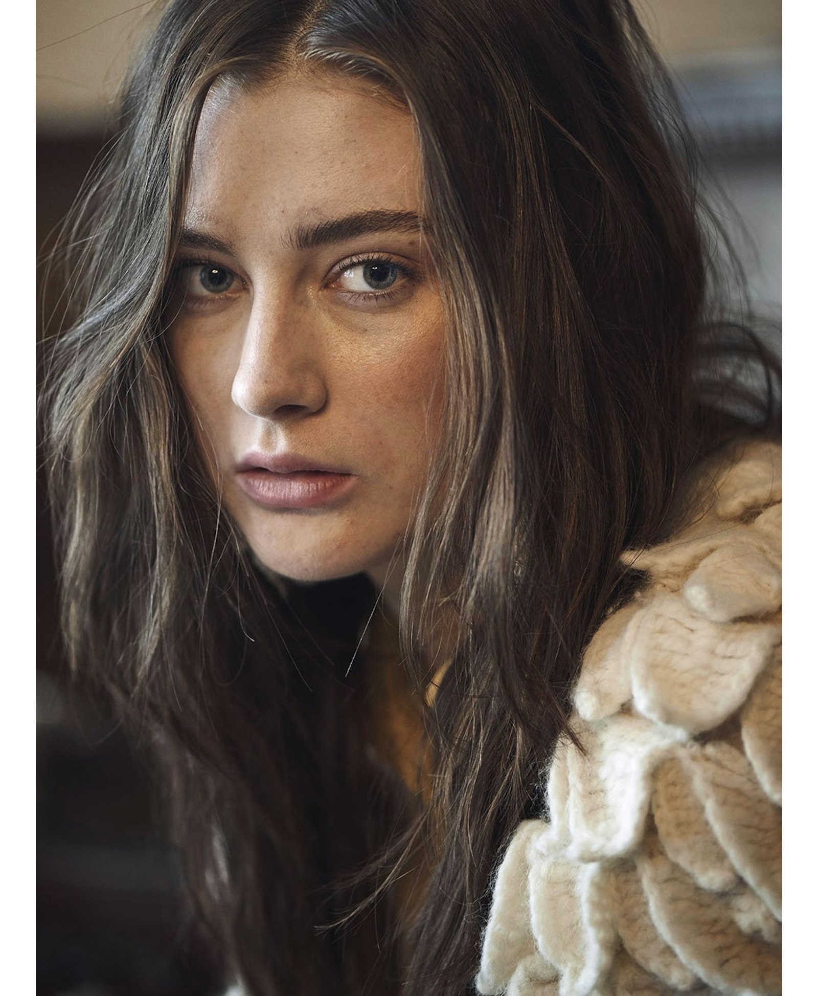 ROSIE jacket in White made by AYNI