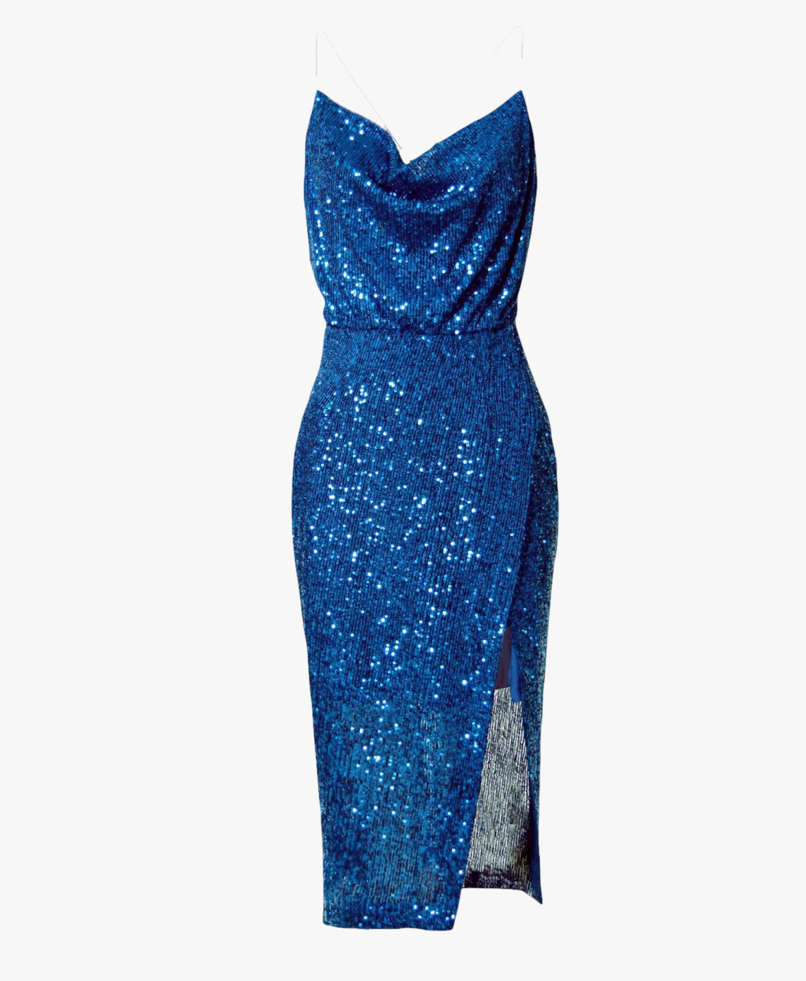 Dress Kim Brillant Blue in Blue made by HALEWSKI