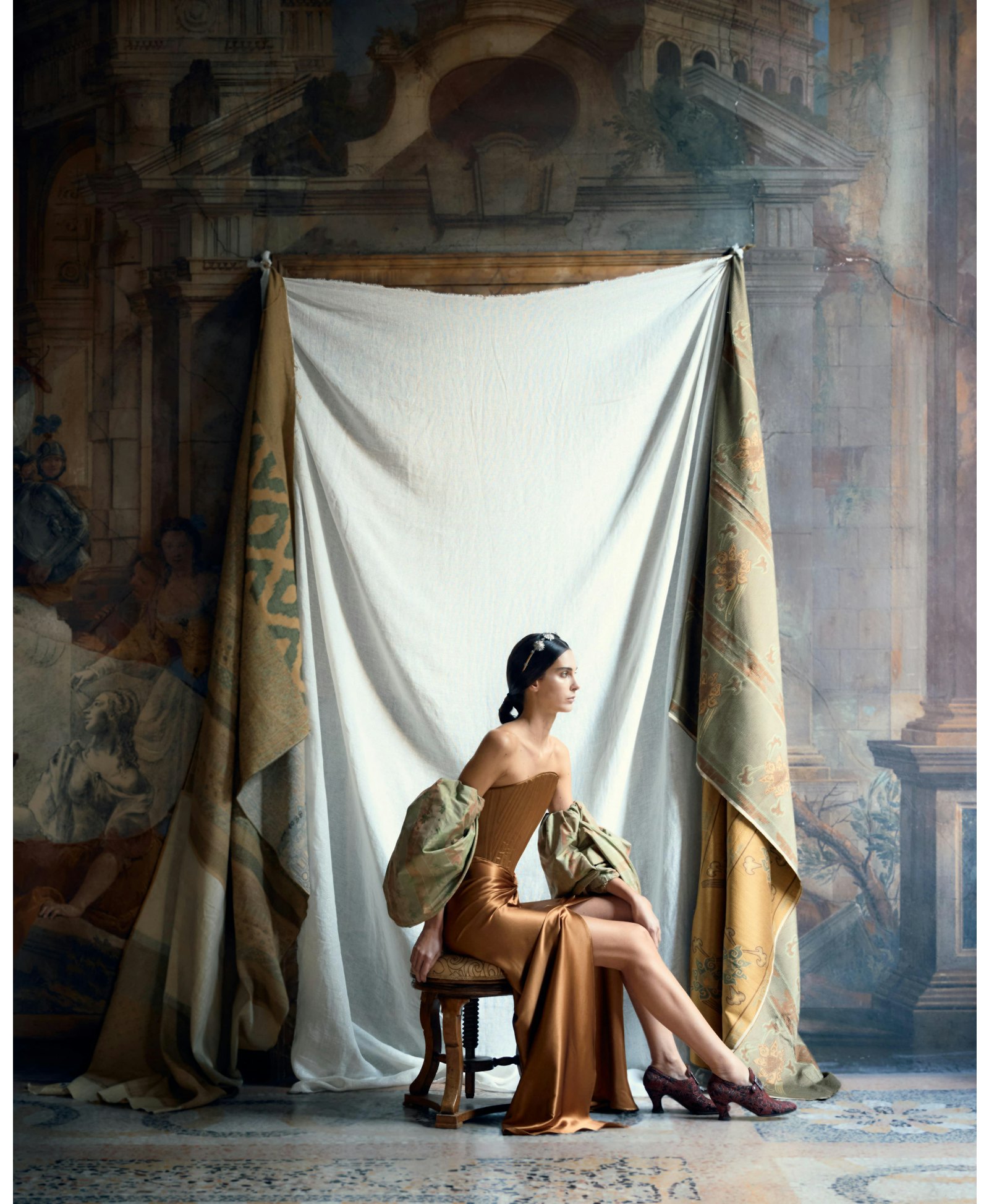 BRONZE JADE BOLEYN made by Alice Pons Milano