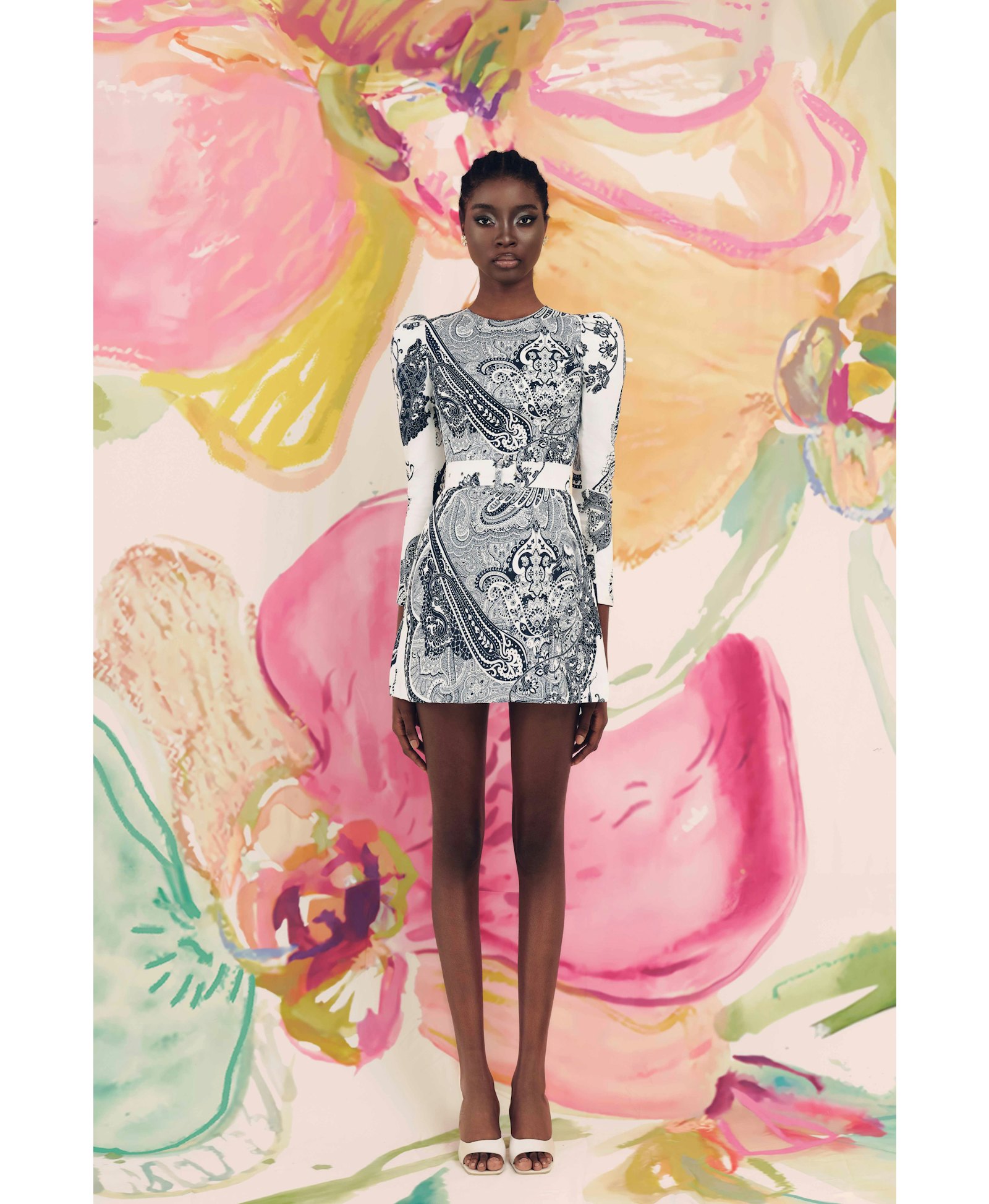 Hazel Mini Dress made by JUSTIN TONG