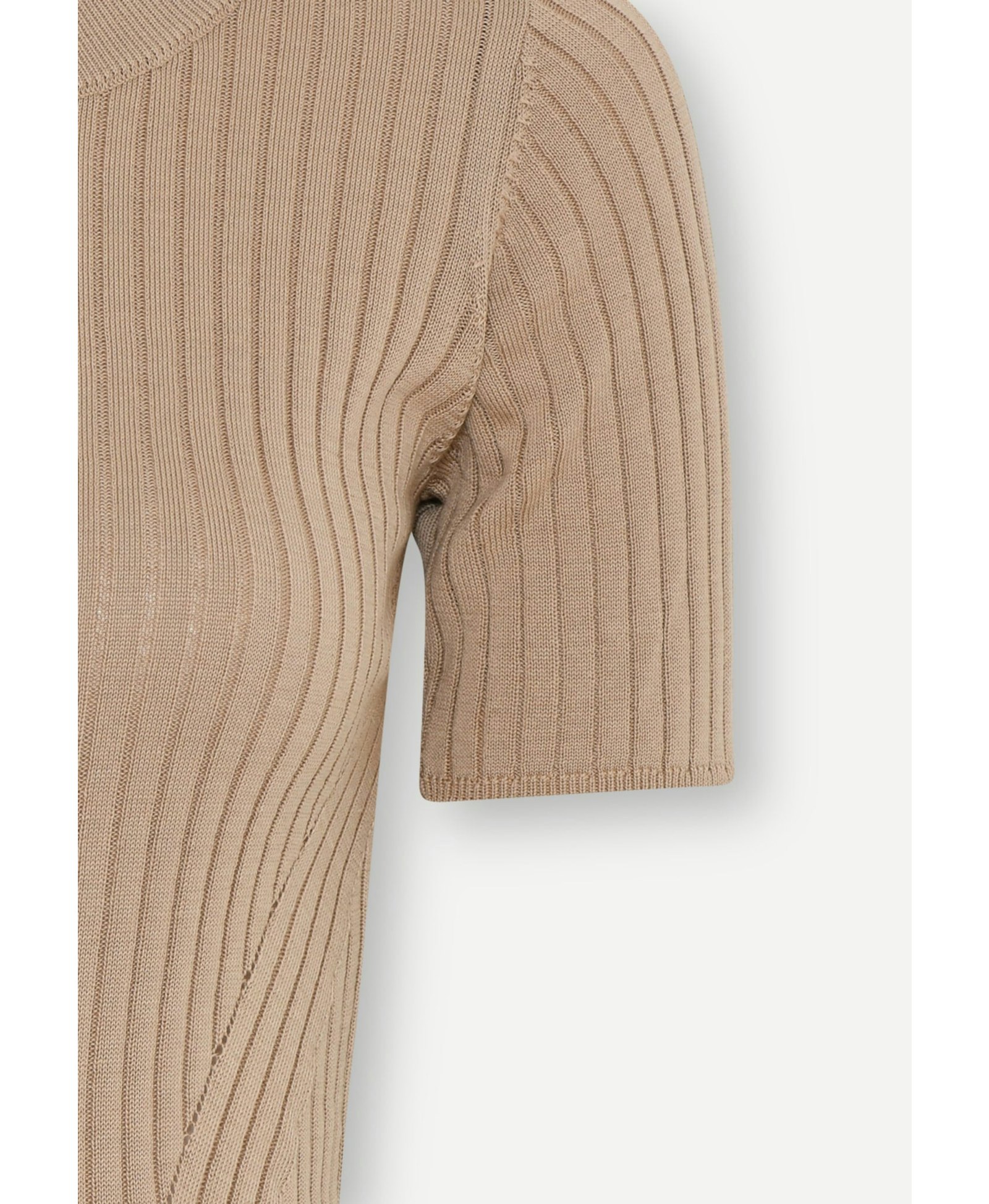 Doofy Knit Blouse - Croissant made by HERSKIND