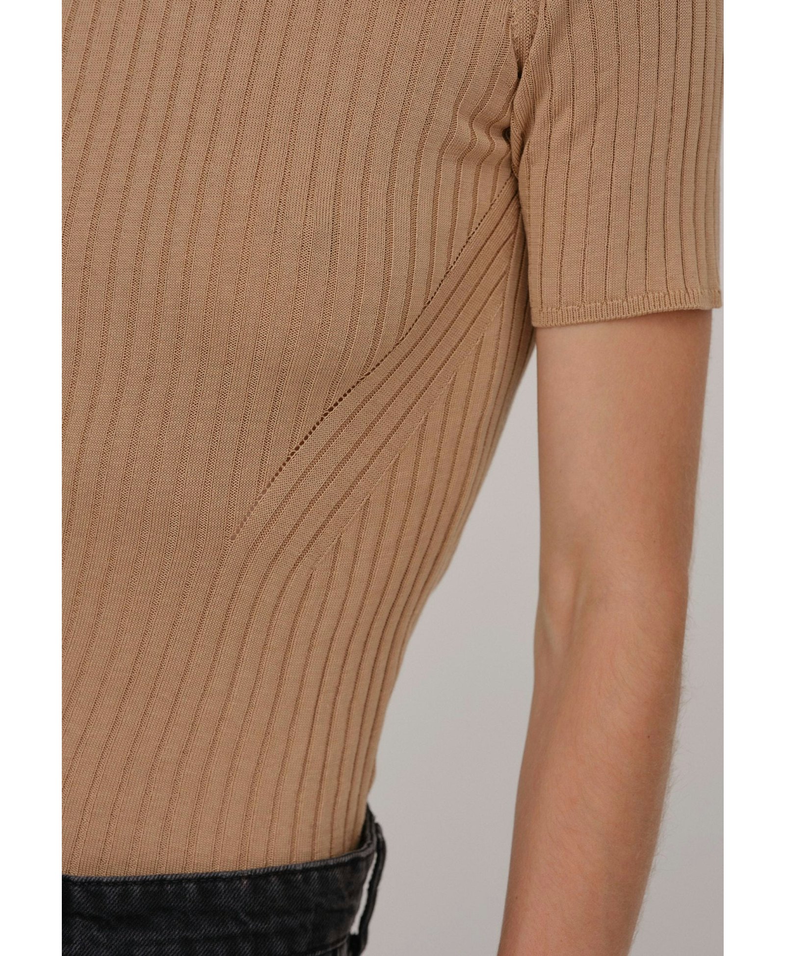 Doofy Knit Blouse - Croissant made by HERSKIND