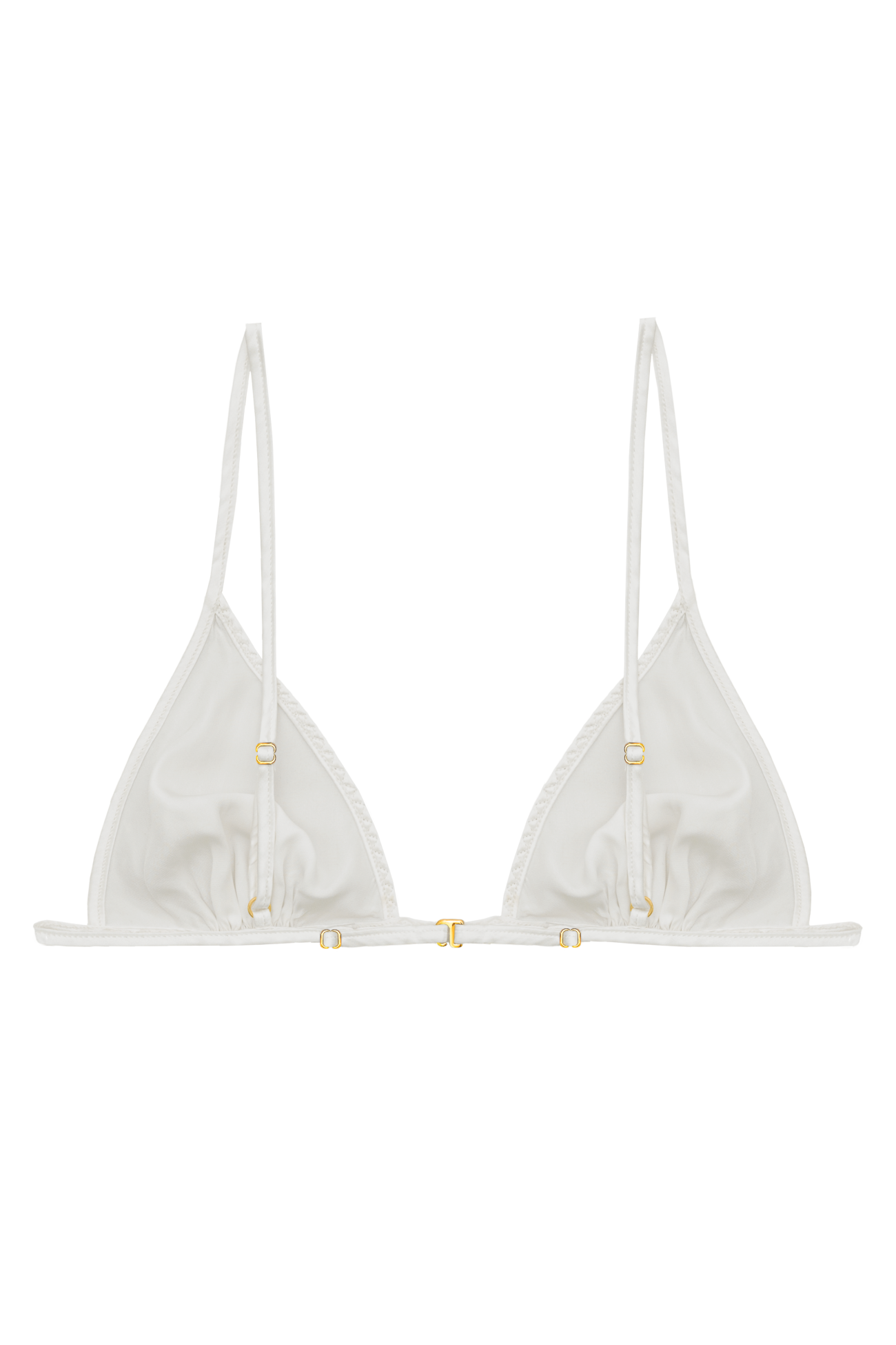 Shop KERI GOLD SAND: MINIMAL SAND COLOR BRA TOP from HERTH at Seezona