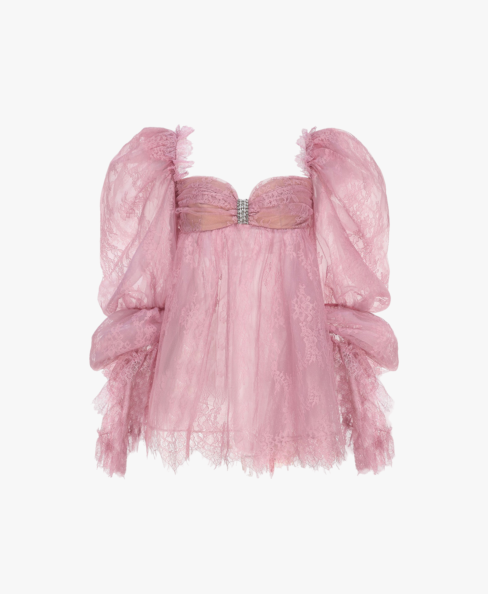 Bianca Lace Dress (Pink/Purple) made by Nana Jacqueline