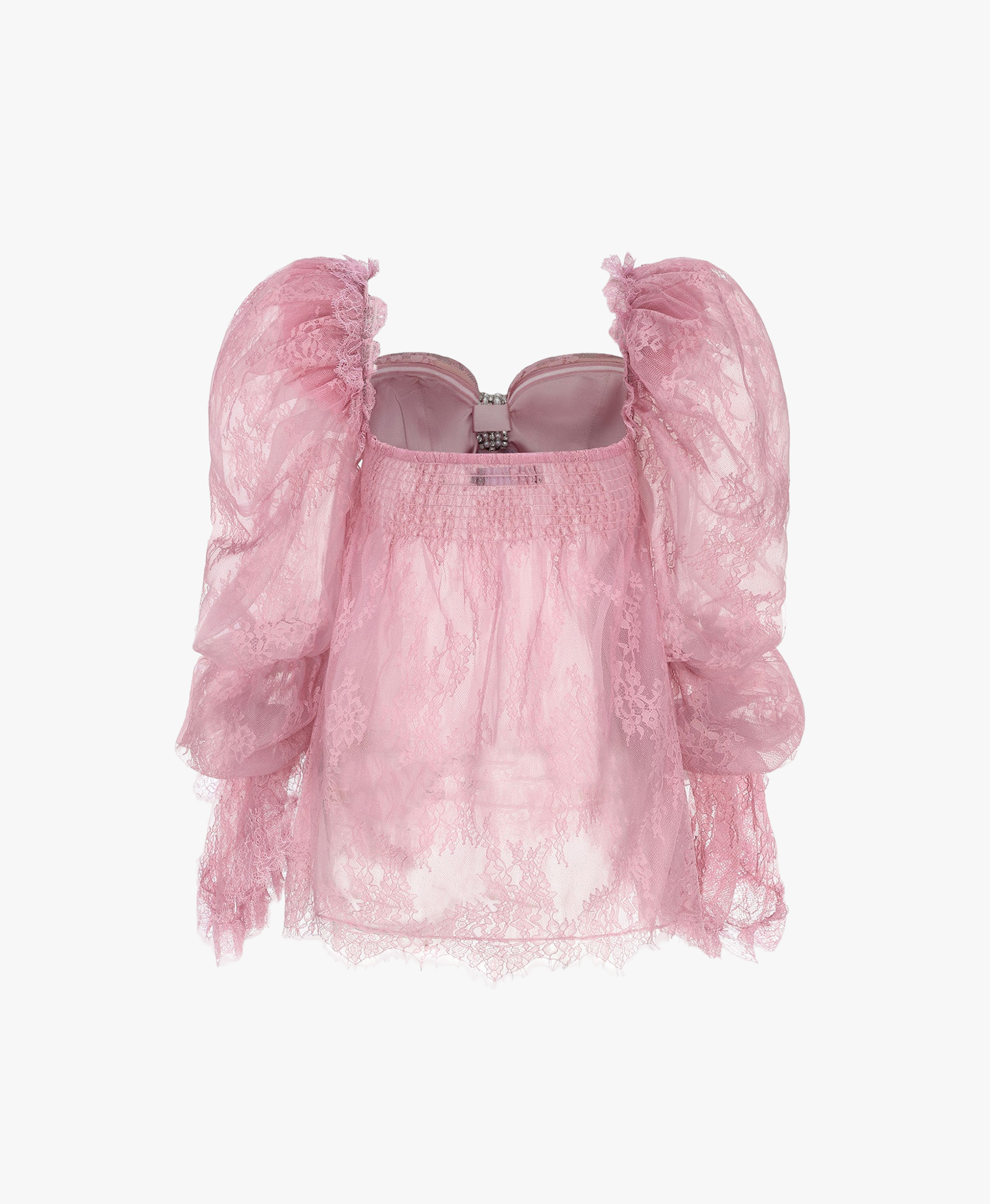 Bianca Lace Dress (Pink/Purple) made by Nana Jacqueline