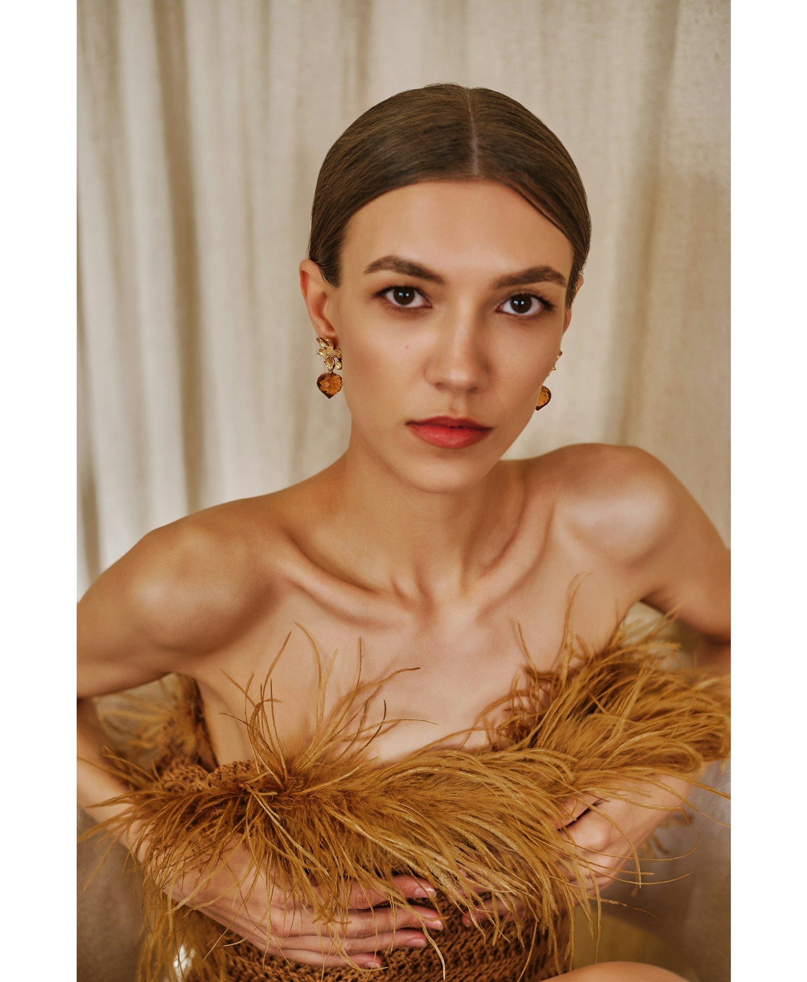 Ember Earrings made by Decolet The Label