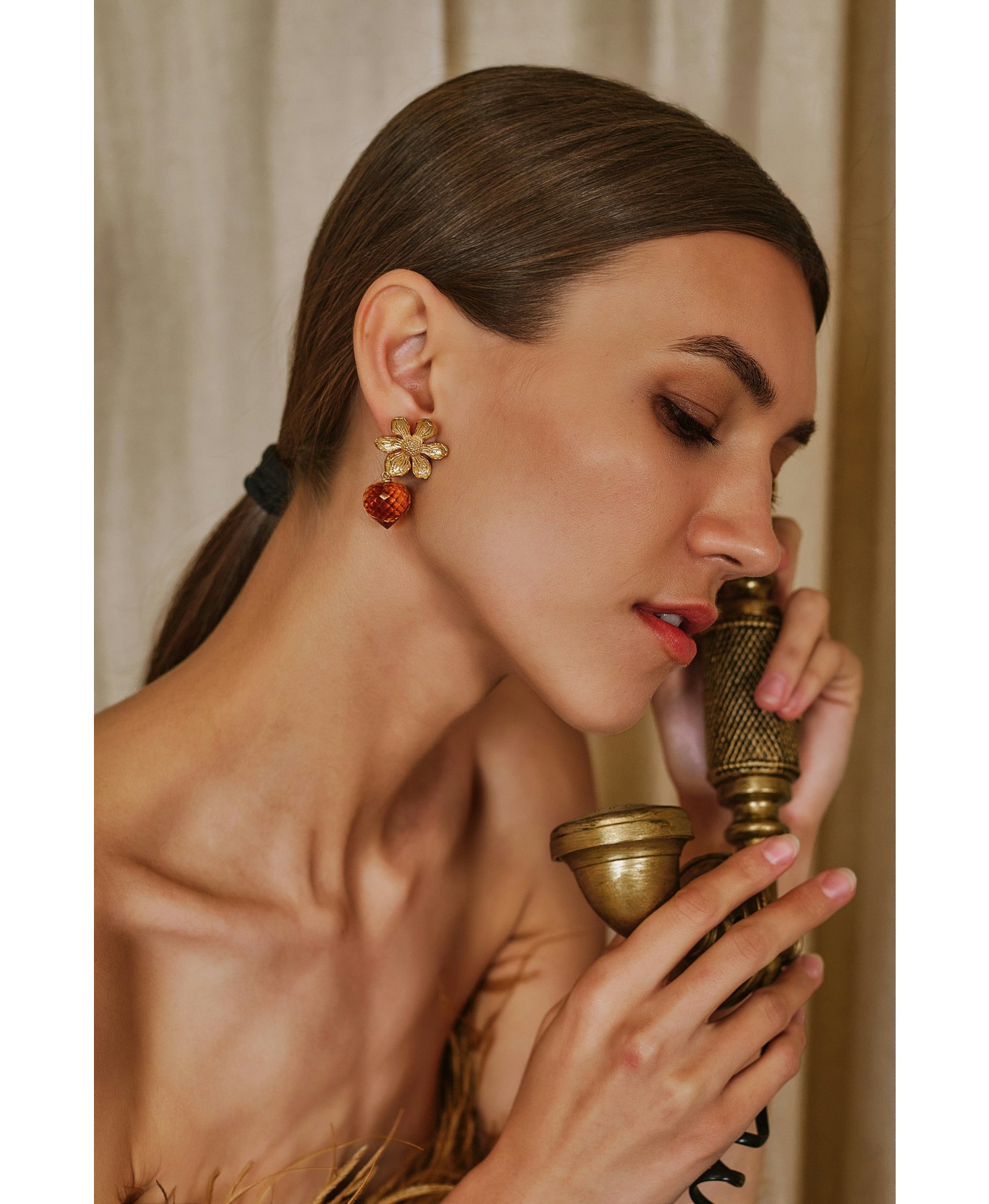 Ember Earrings made by Decolet The Label