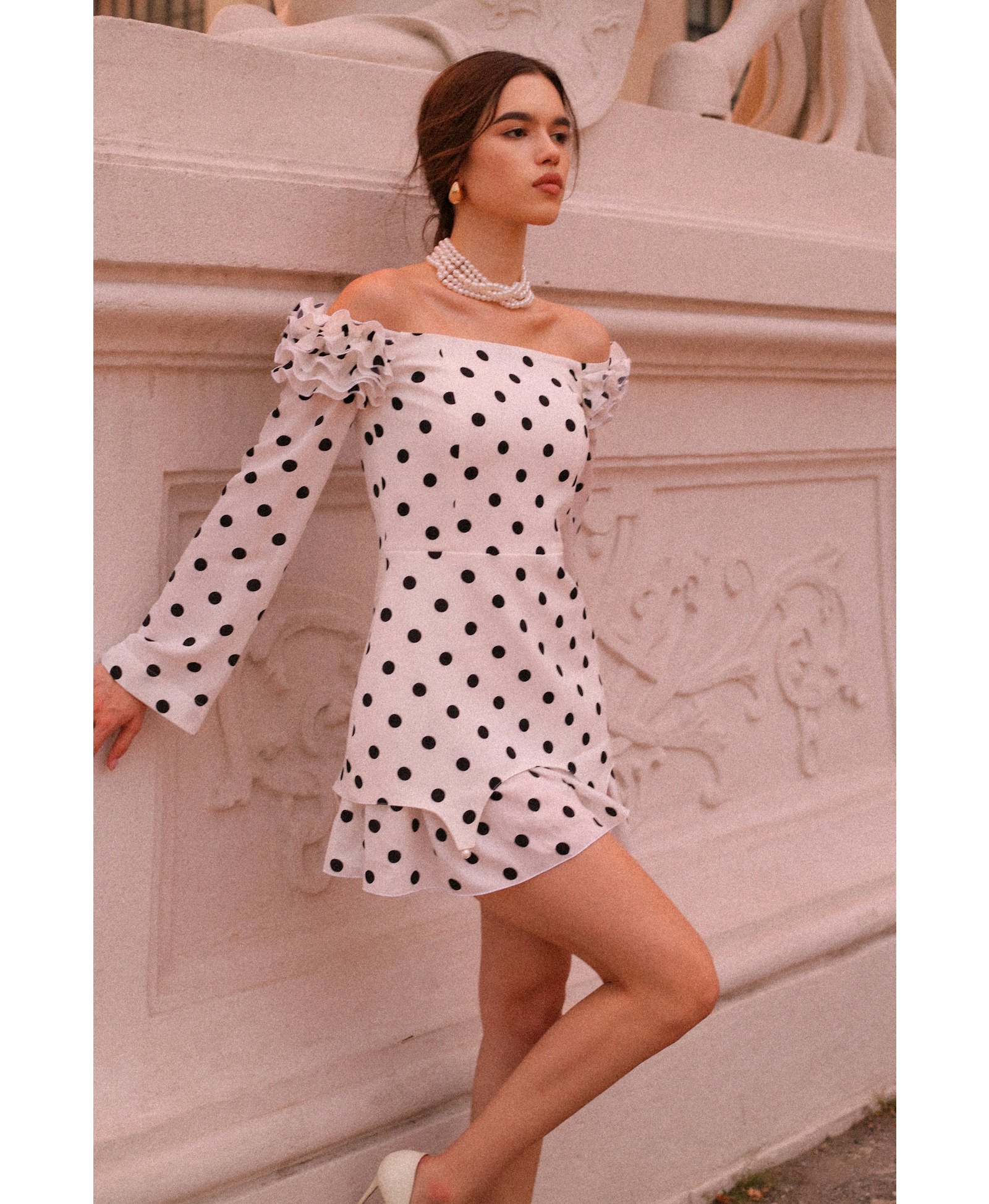 POLKA DOT DRESS Mini made by Guranda