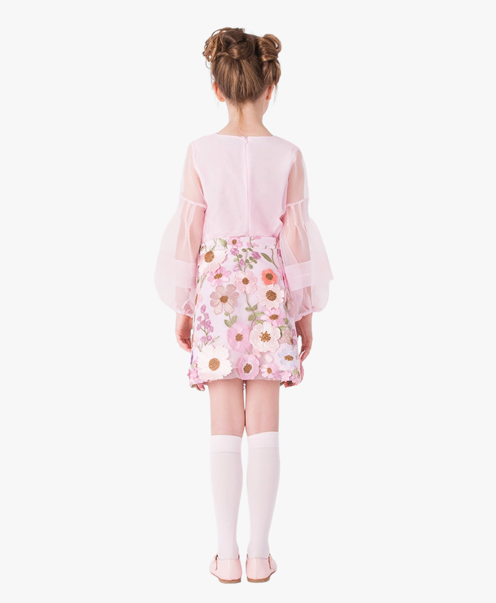 Exquisite Flowers Girls Outfit | 2 Pieces made by Mama Luma