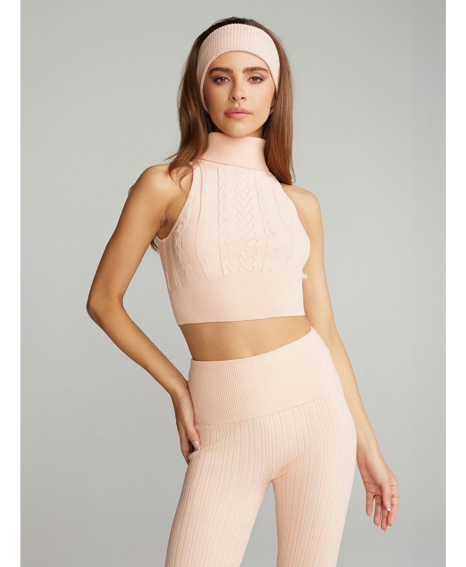 Janelle Knit Top (Peach) made by Nana Jacqueline