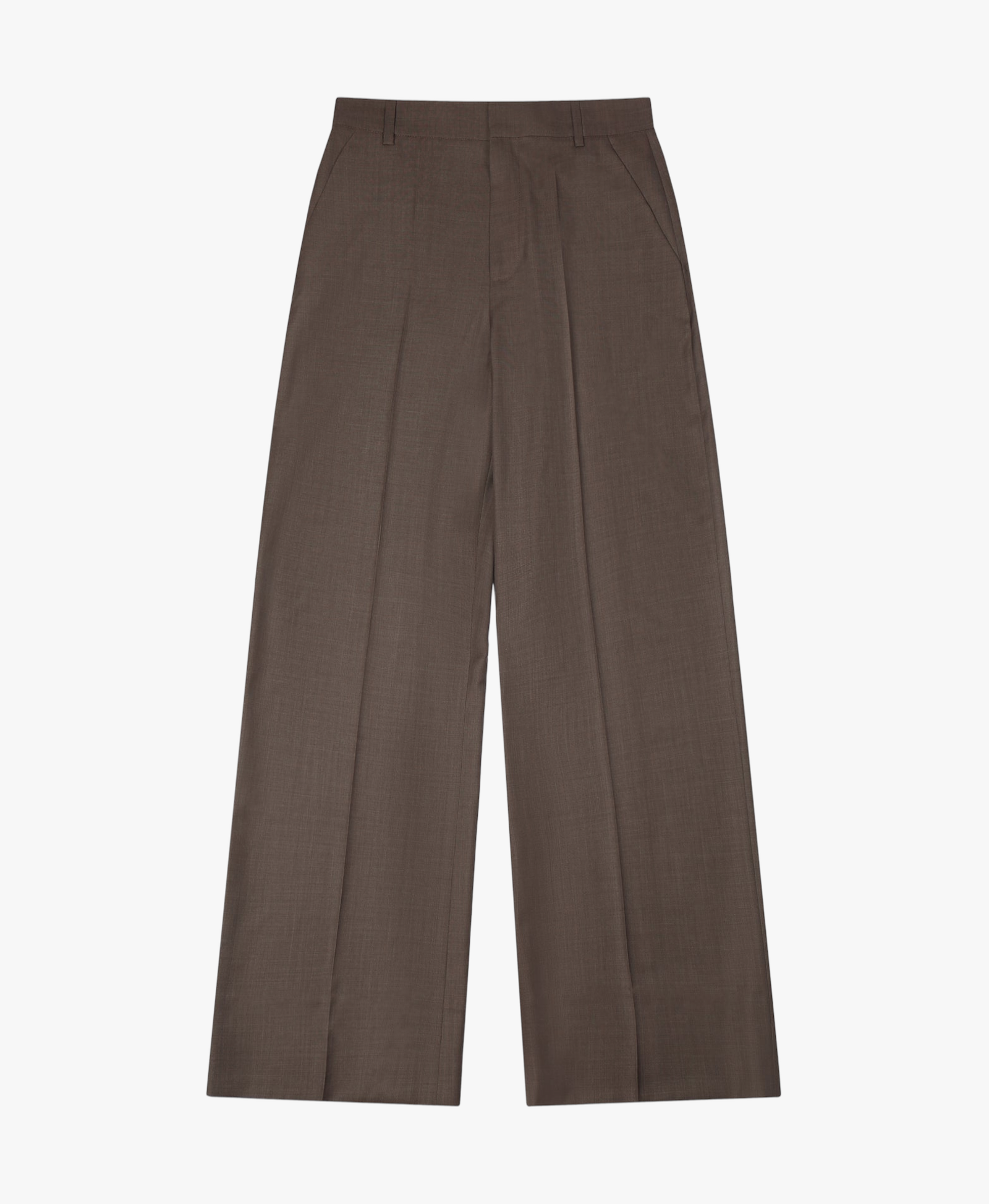 TAILORED WIDE-LEG TROUSERS made by YIBRI