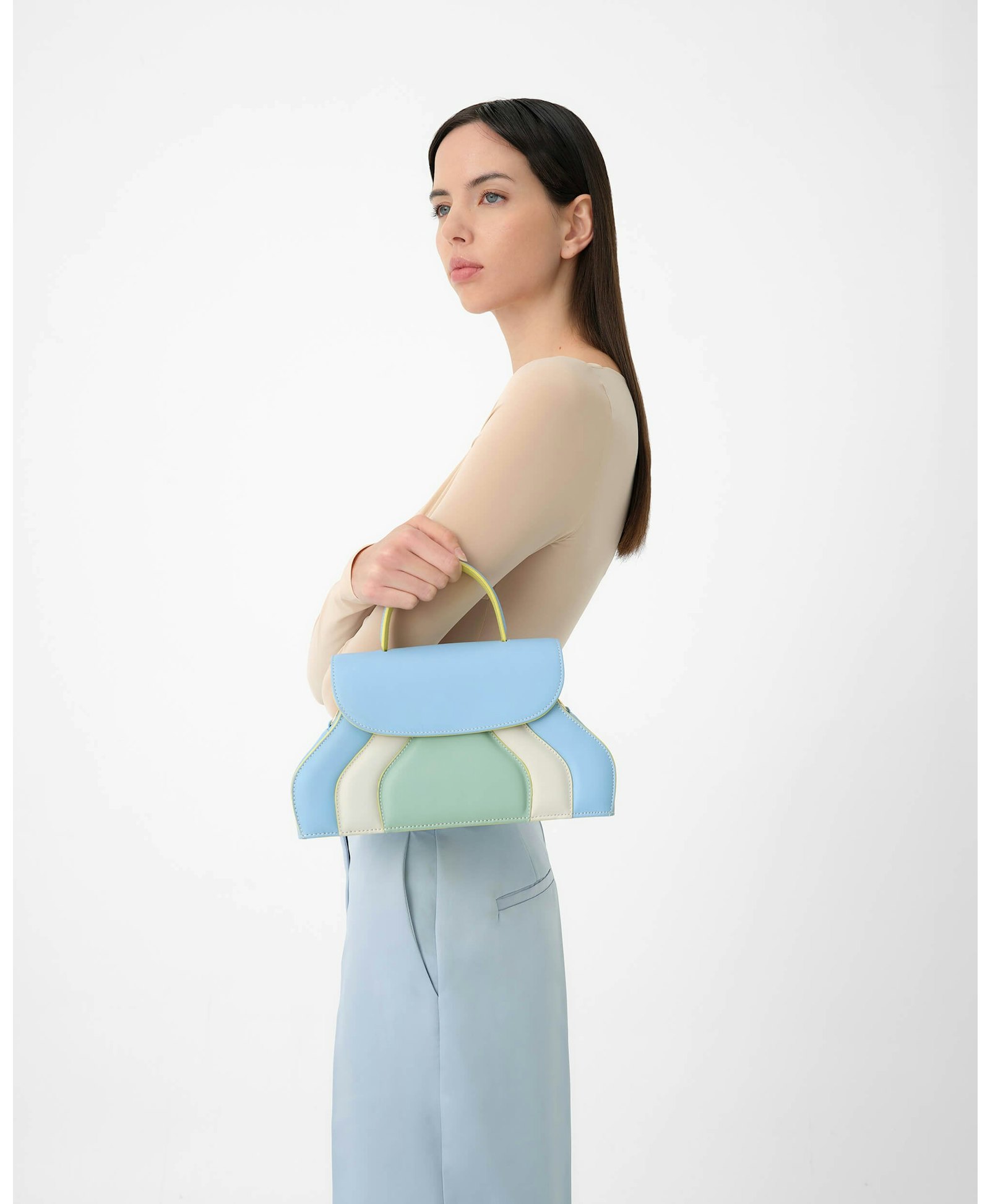 Marieta Padded Blue in Blue made by Mietis