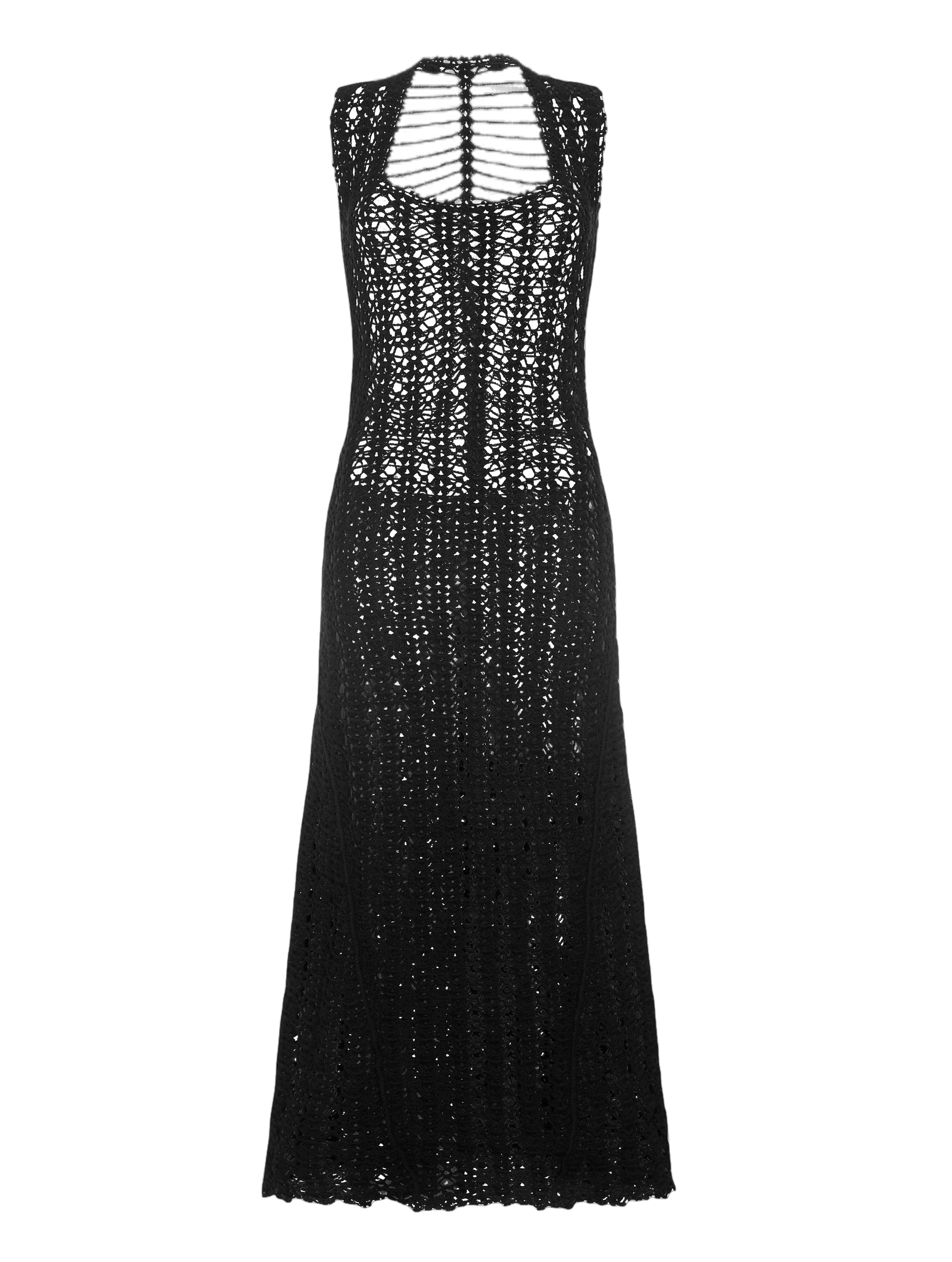 Peregrina Espina Dorsal Dress Black