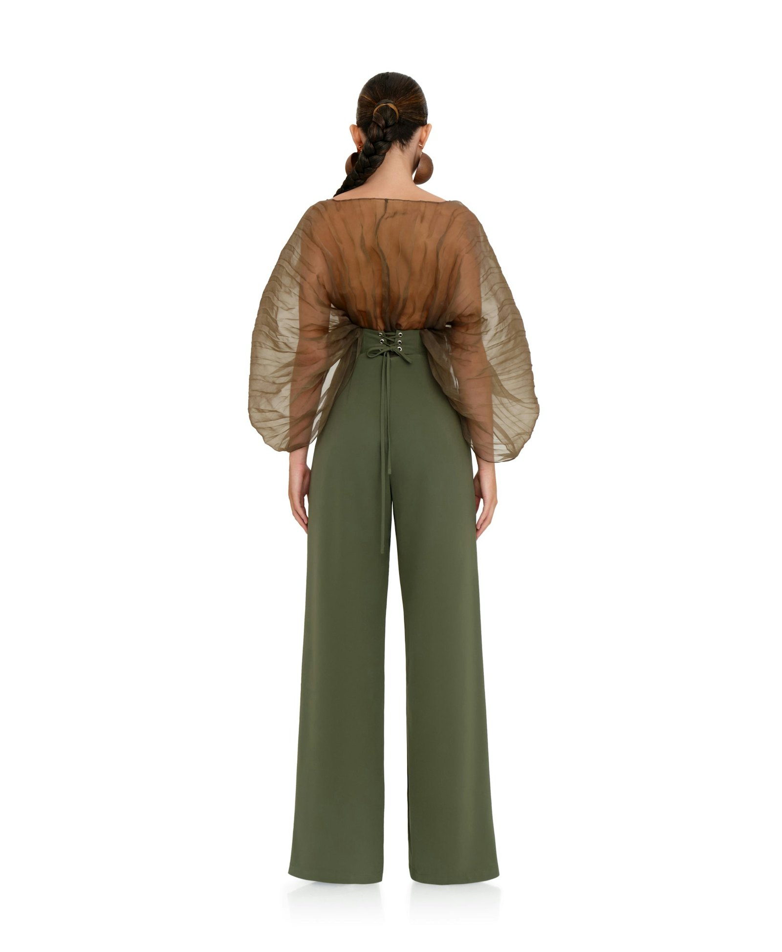 VIRA JADE PANTS made by Andrea Iyamah