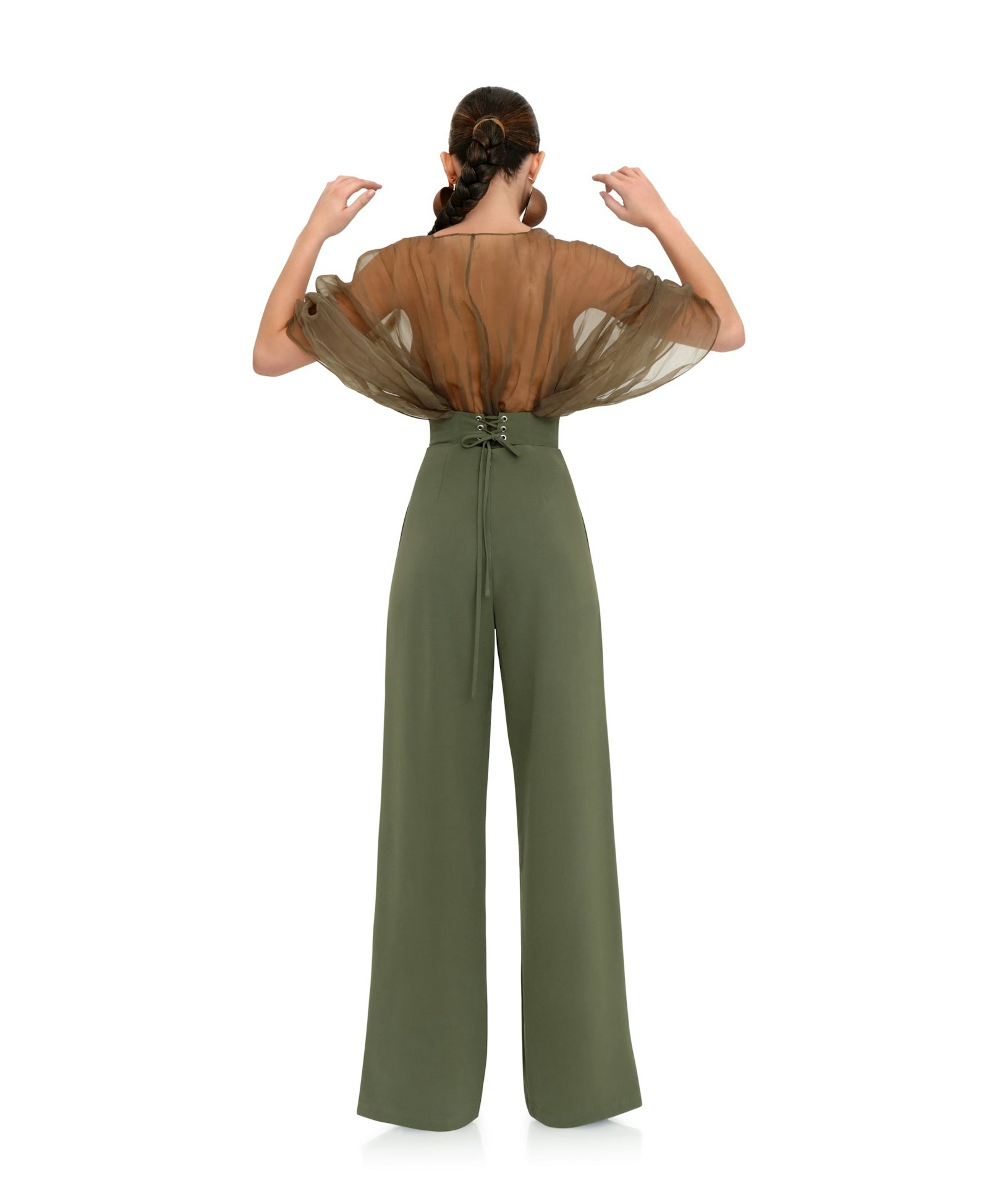 VIRA JADE PANTS made by Andrea Iyamah