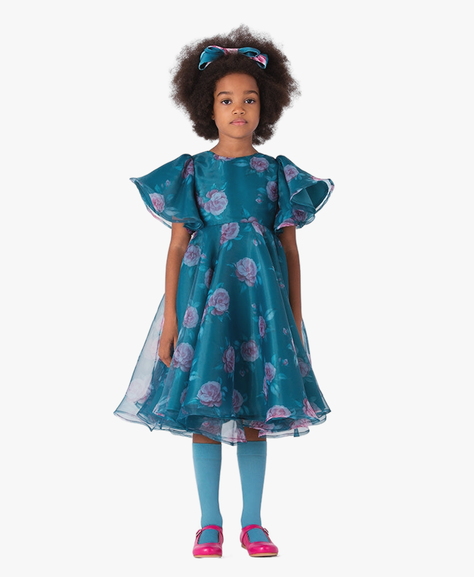 Enchanting Organza Girls Dress made by Mama Luma