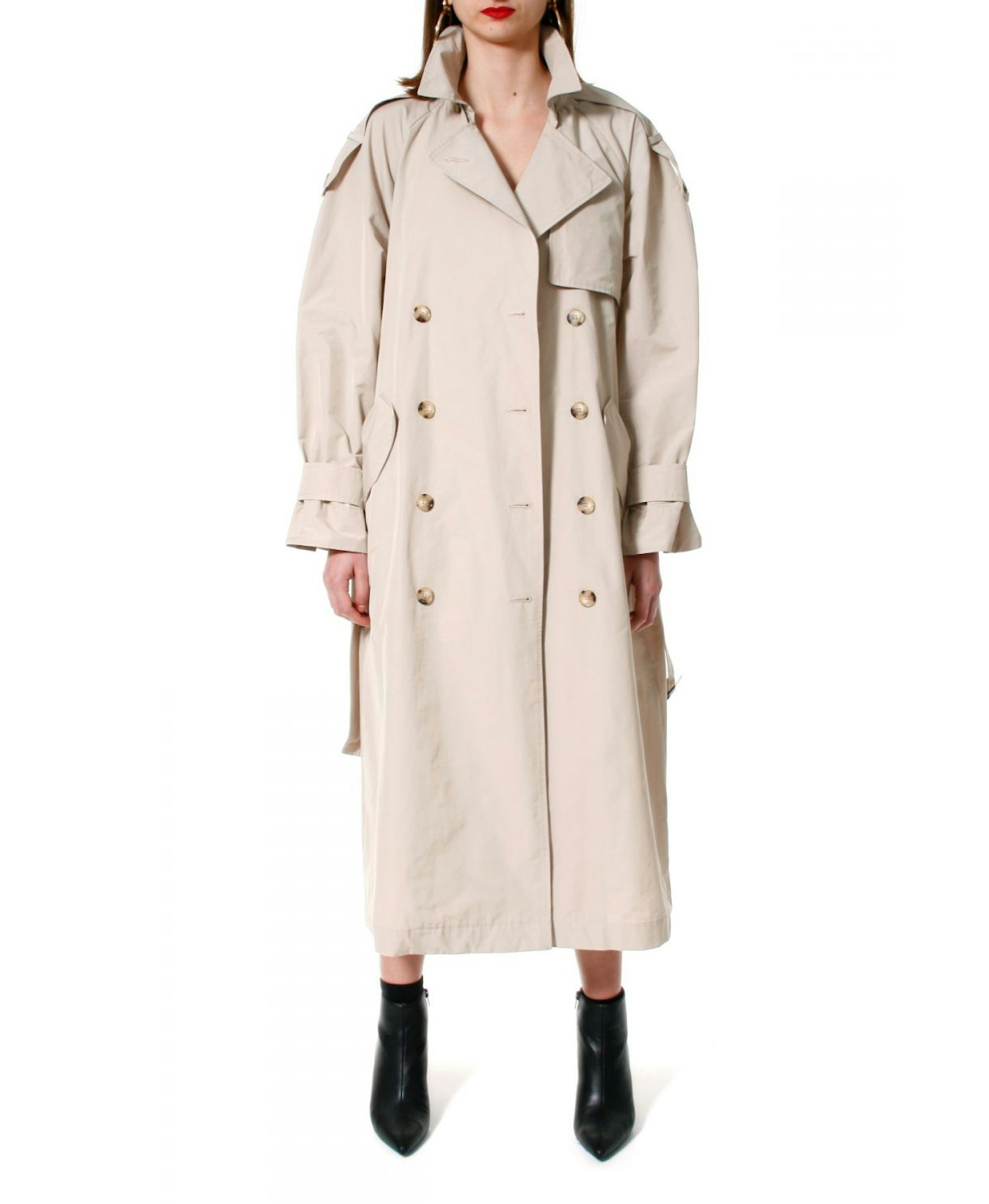 Coat Céline beige in Beige made by HALEWSKI