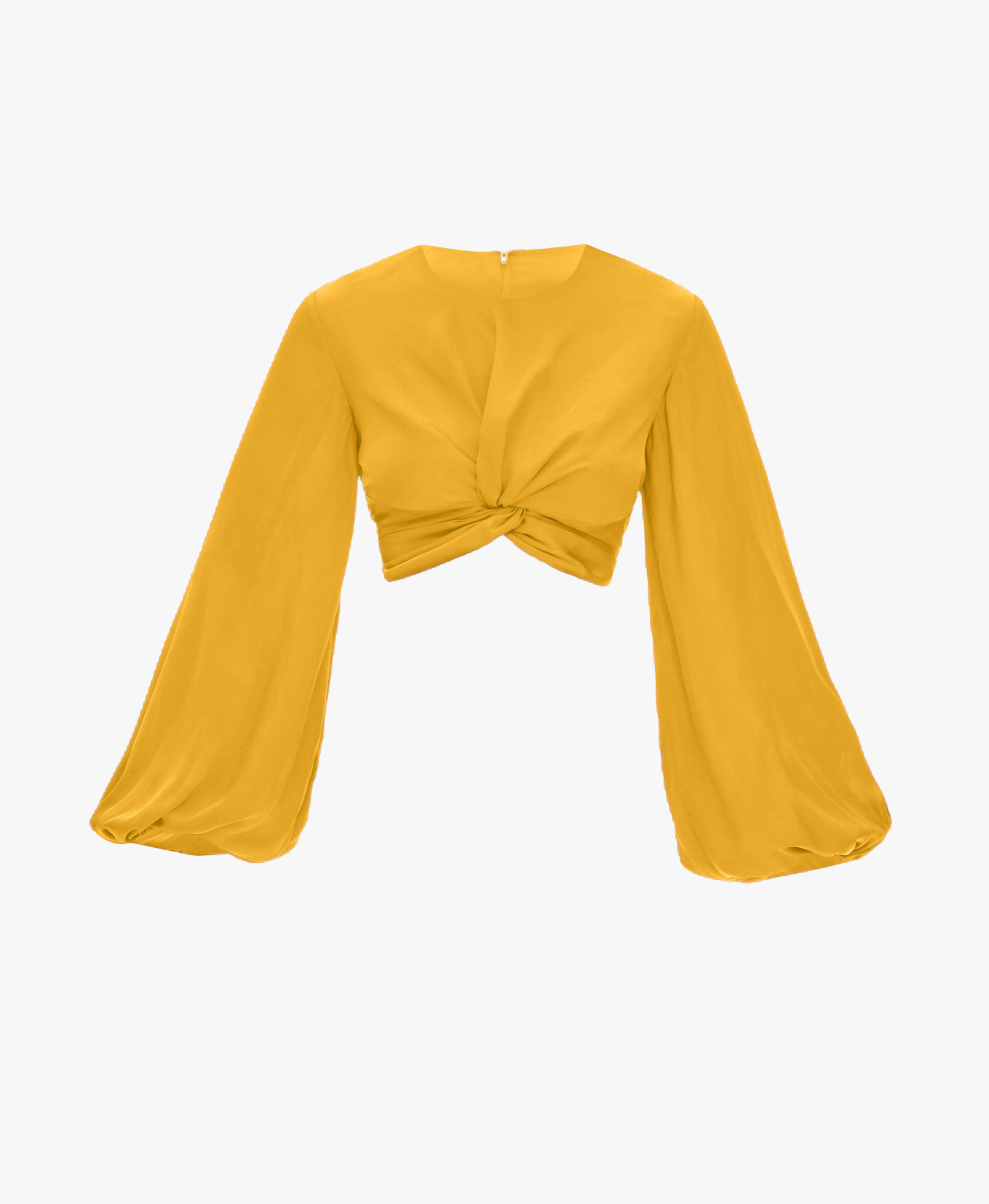 BEHATI MARIGOLD CROPPED TOP made by Andrea Iyamah