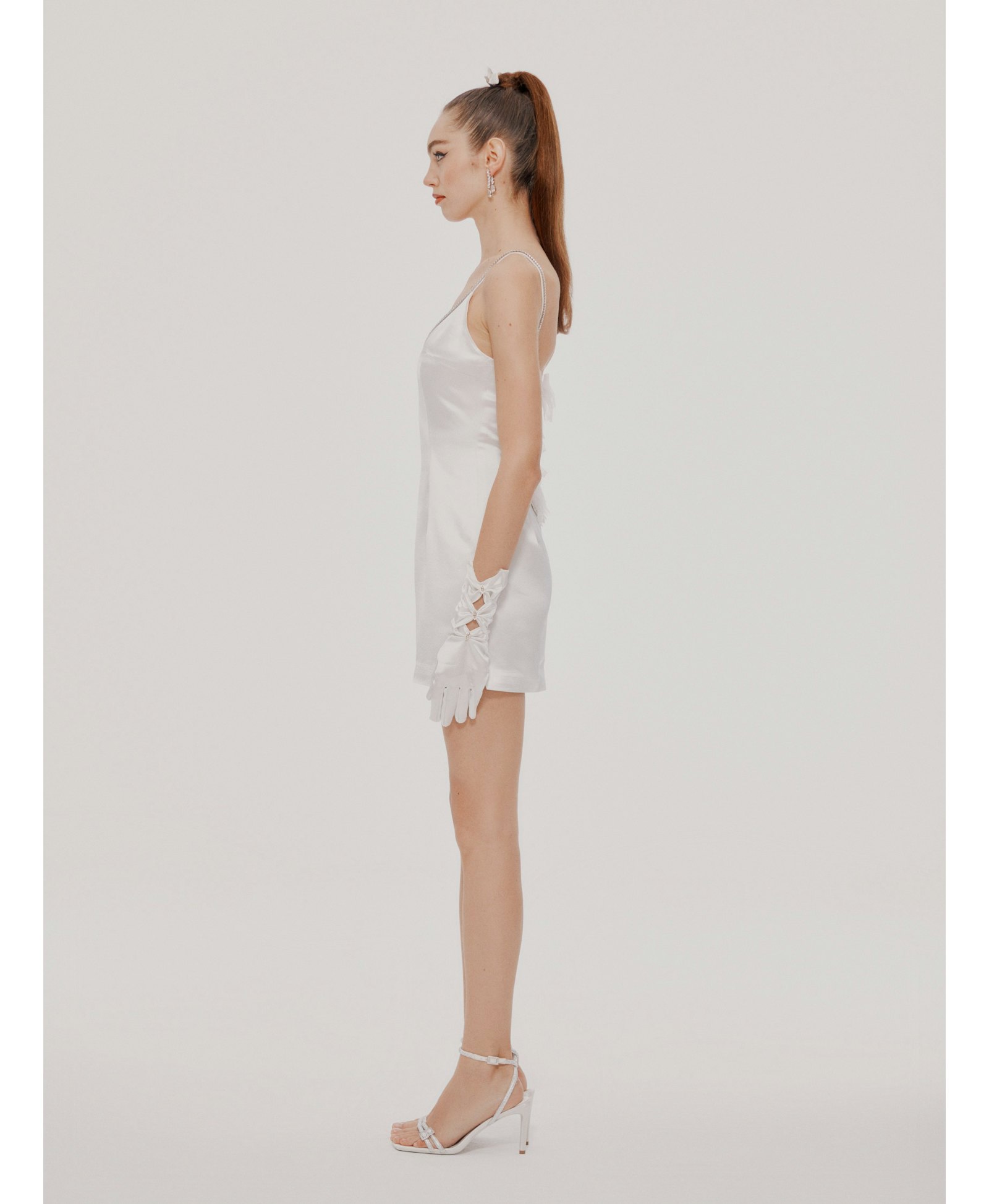 Asha Dress White (Final Sale) in White made by Nana Jacqueline